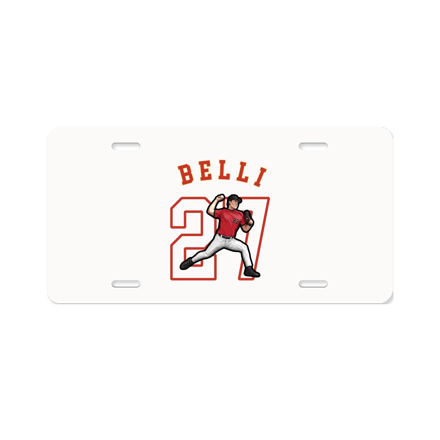 License Plate — Shirsey Arch in Classic