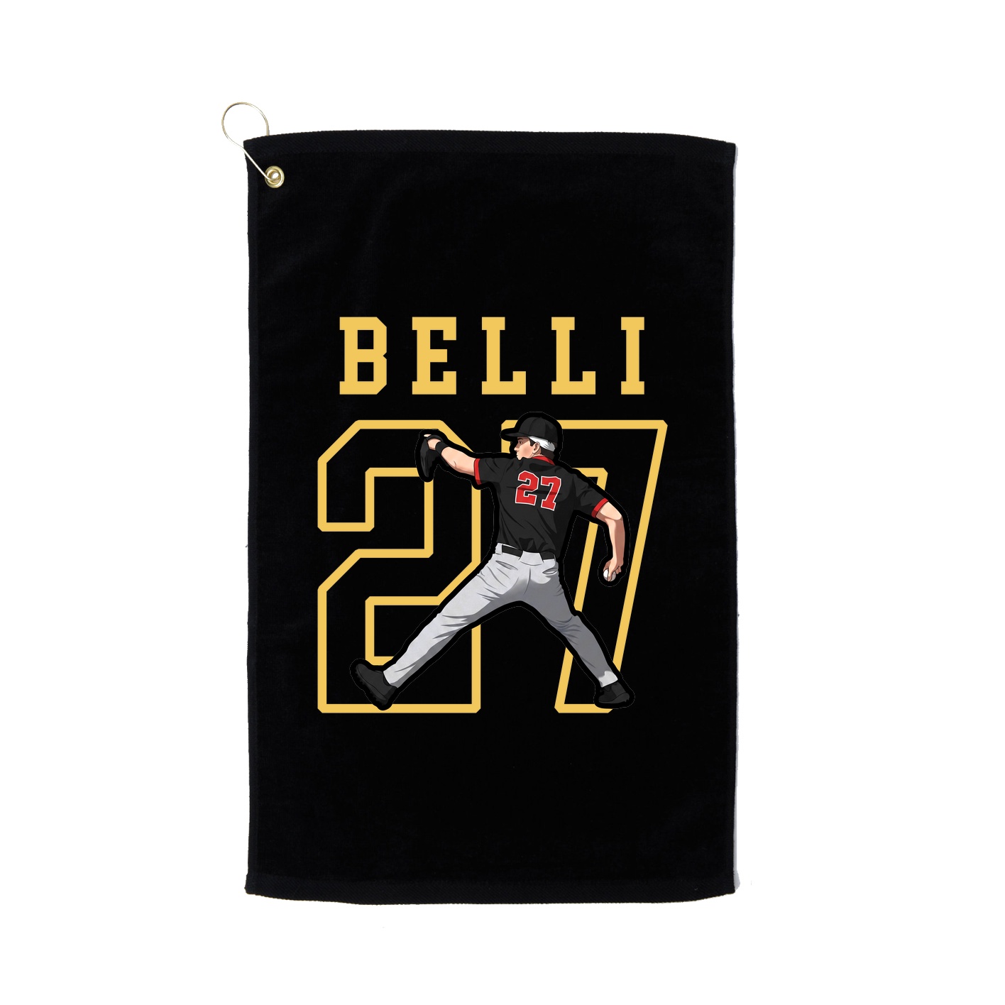 Golf Towel — Shirsey in Black