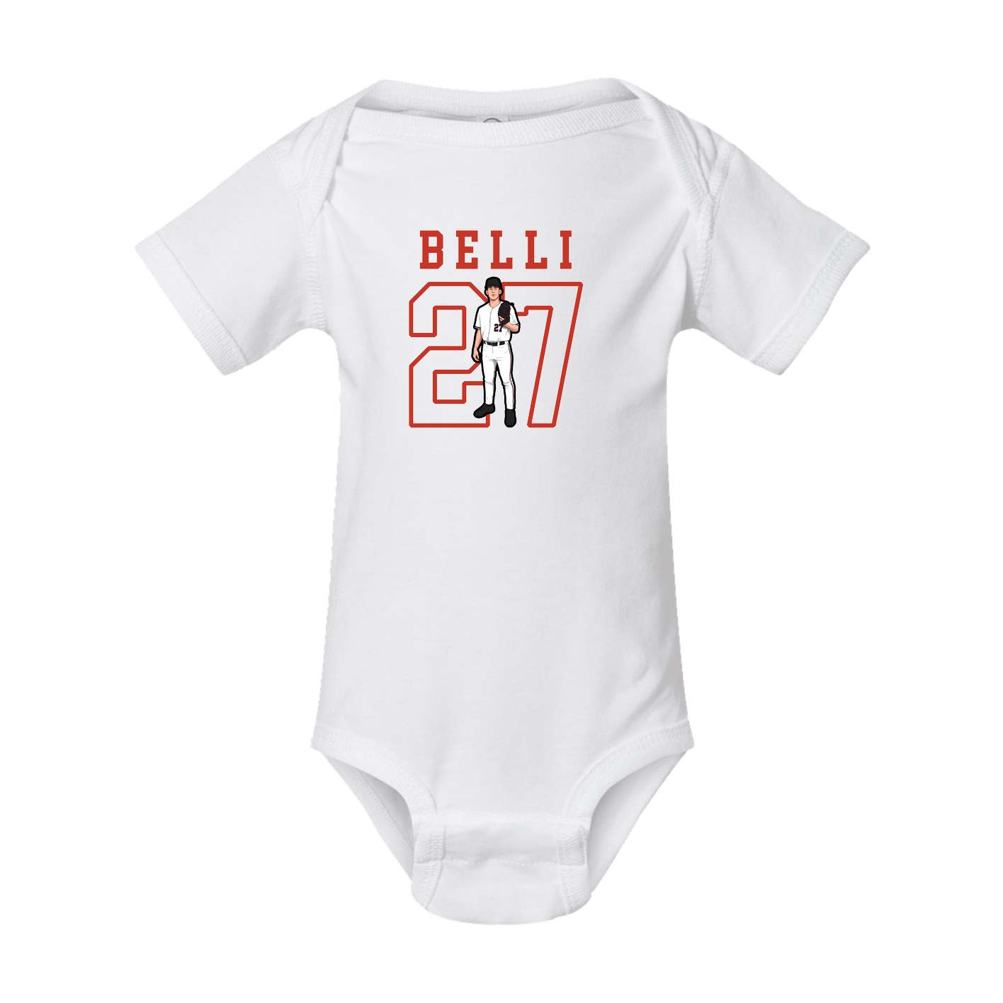 Baby Onesie — Shirsey in White