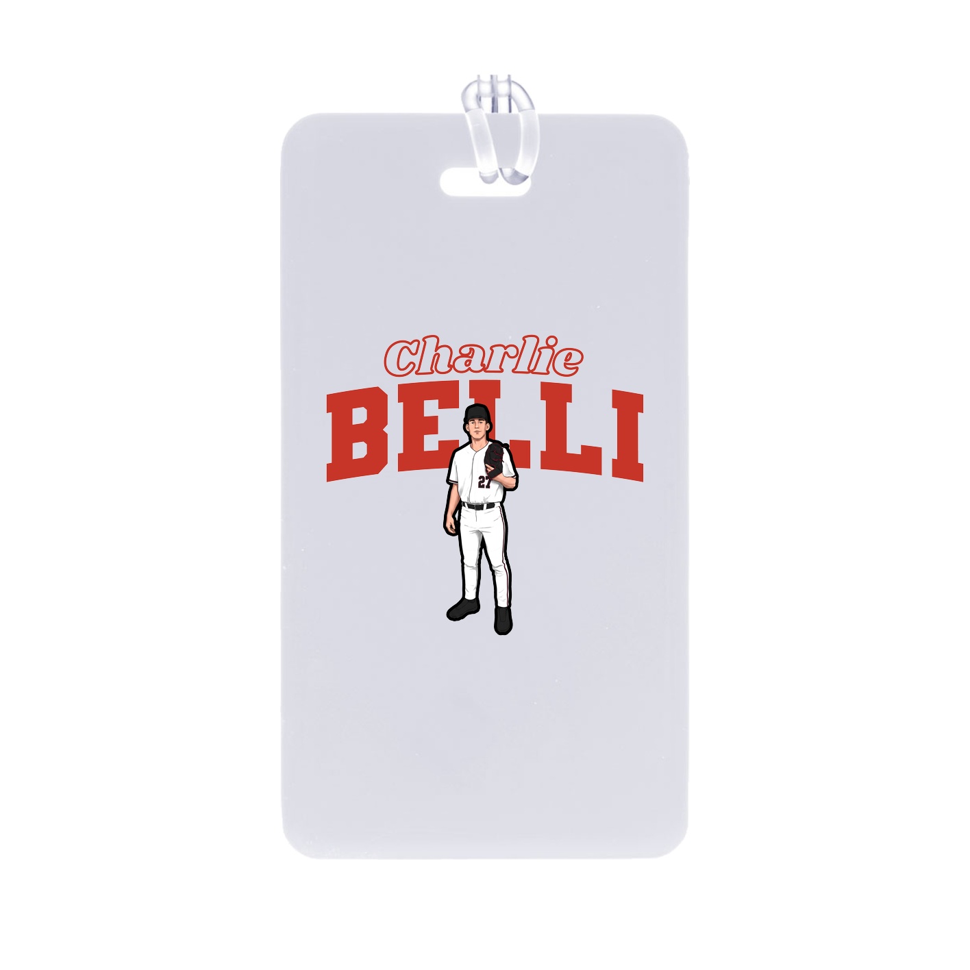 Bag Tag — Name Arch in Classic