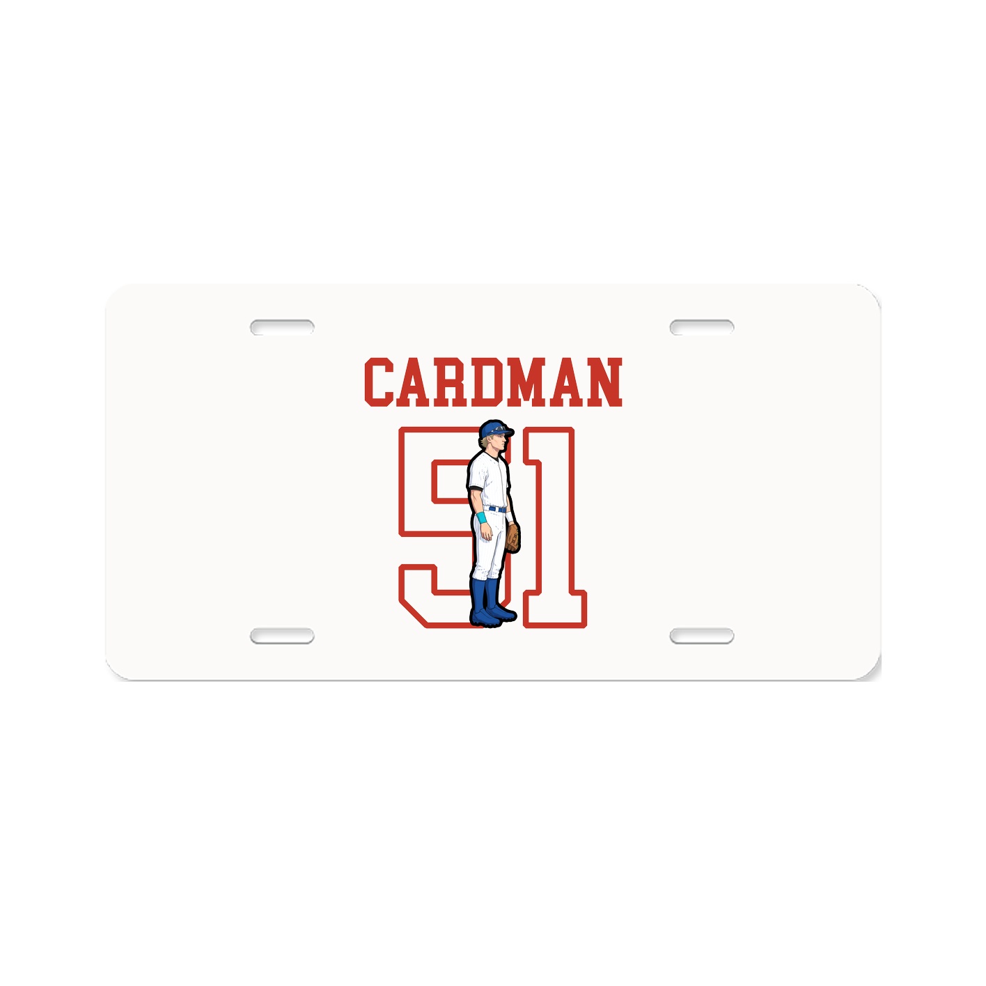 License Plate — Shirsey in Classic
