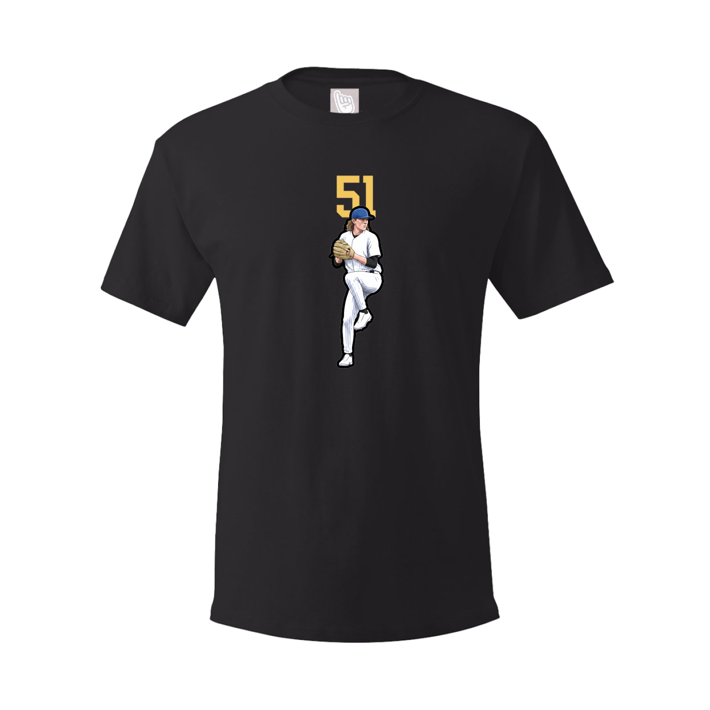 Tee — Number Top in Black