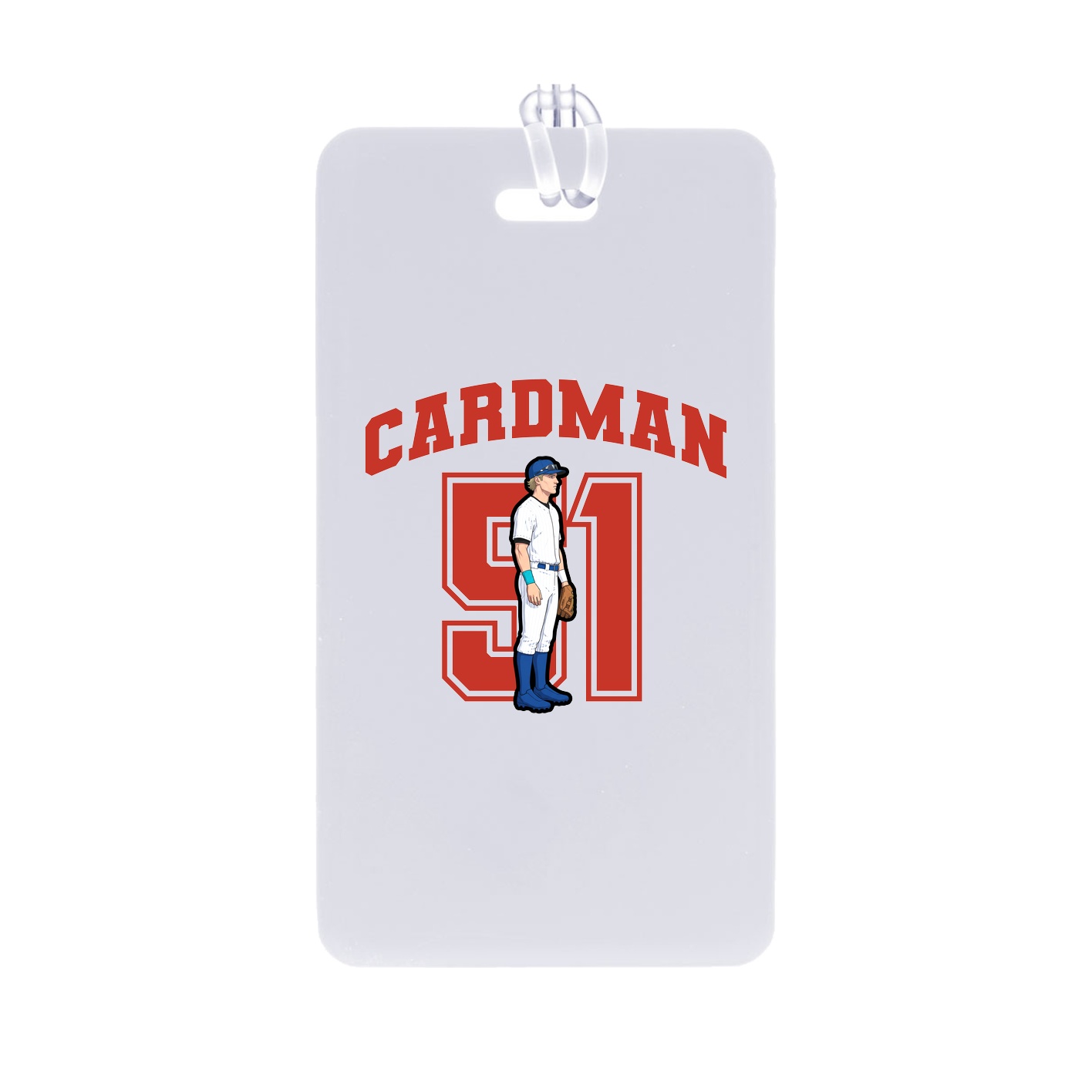 Bag Tag — Number in Classic