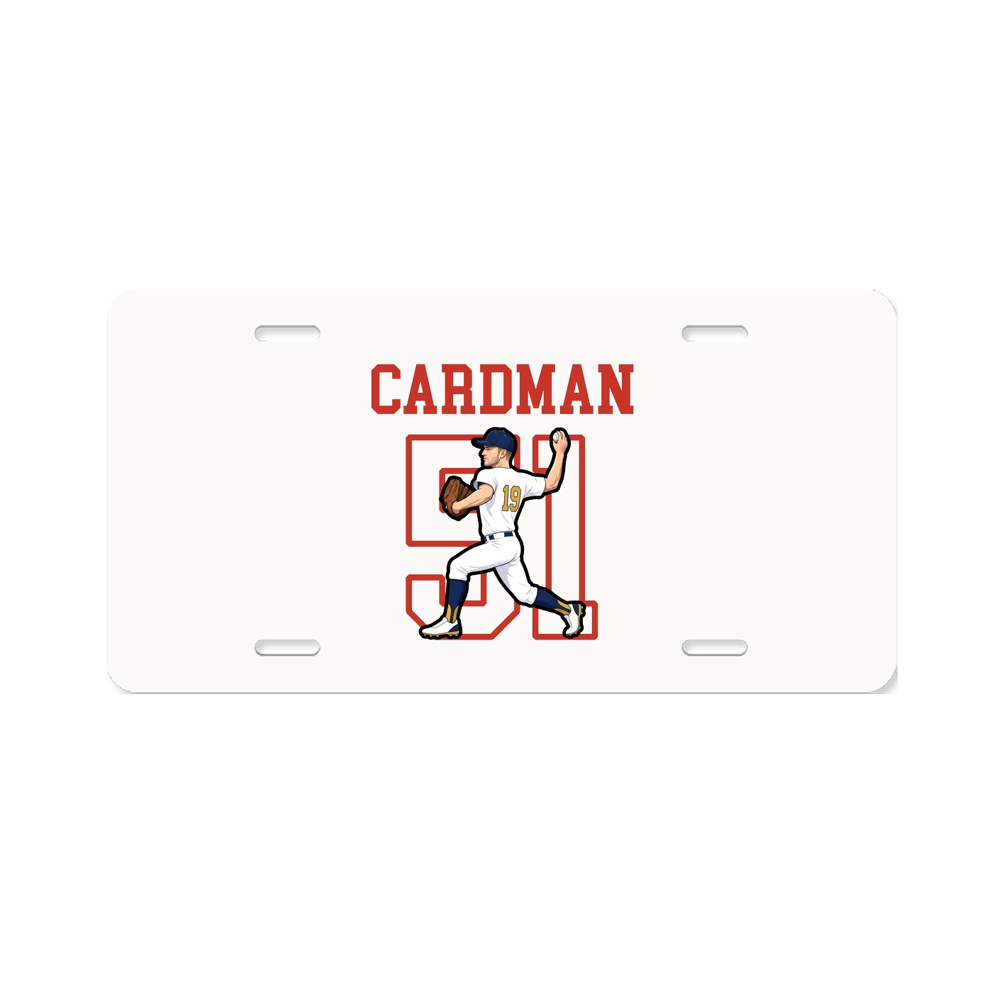 License Plate — Shirsey in Classic