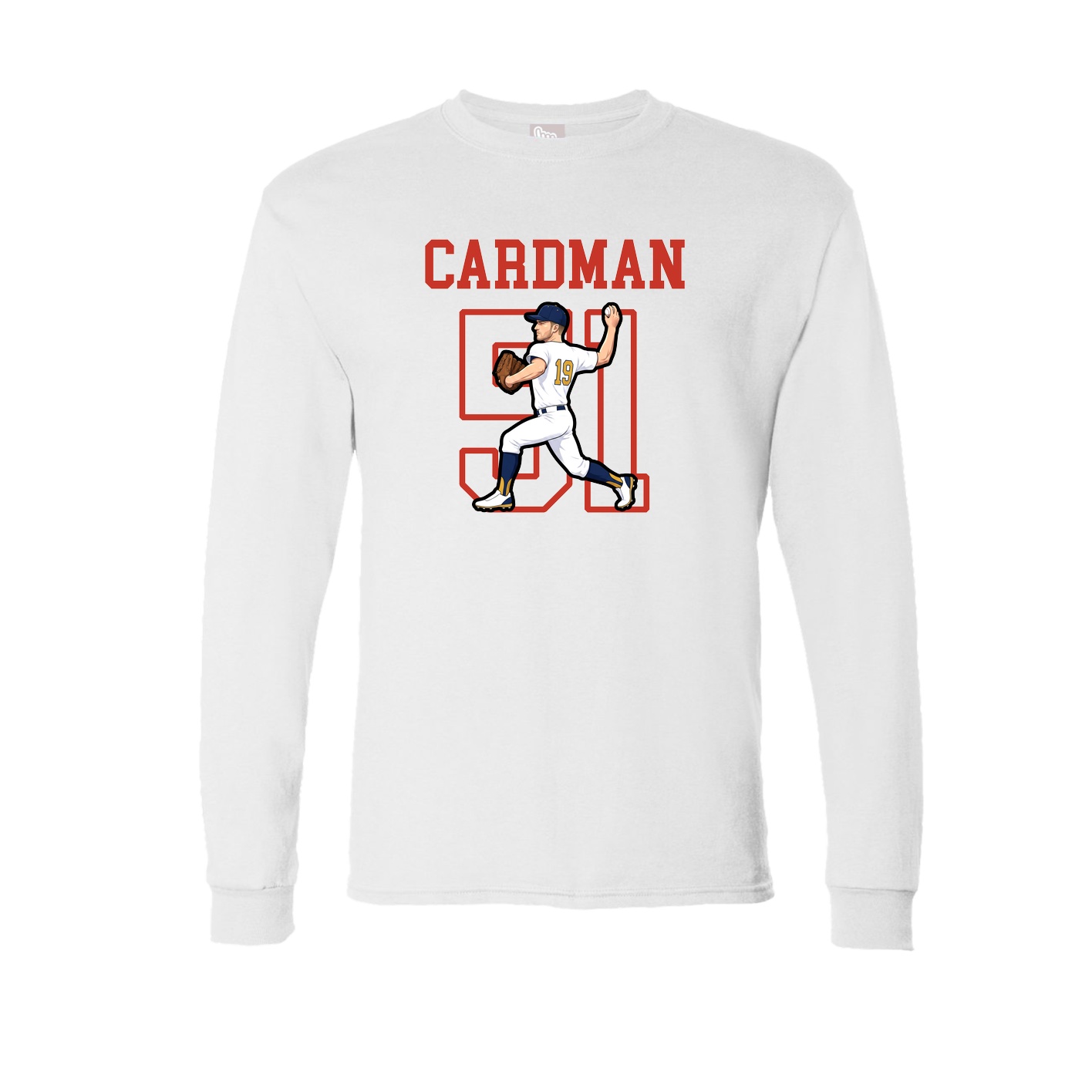 Long Sleeve Tee — Shirsey in White