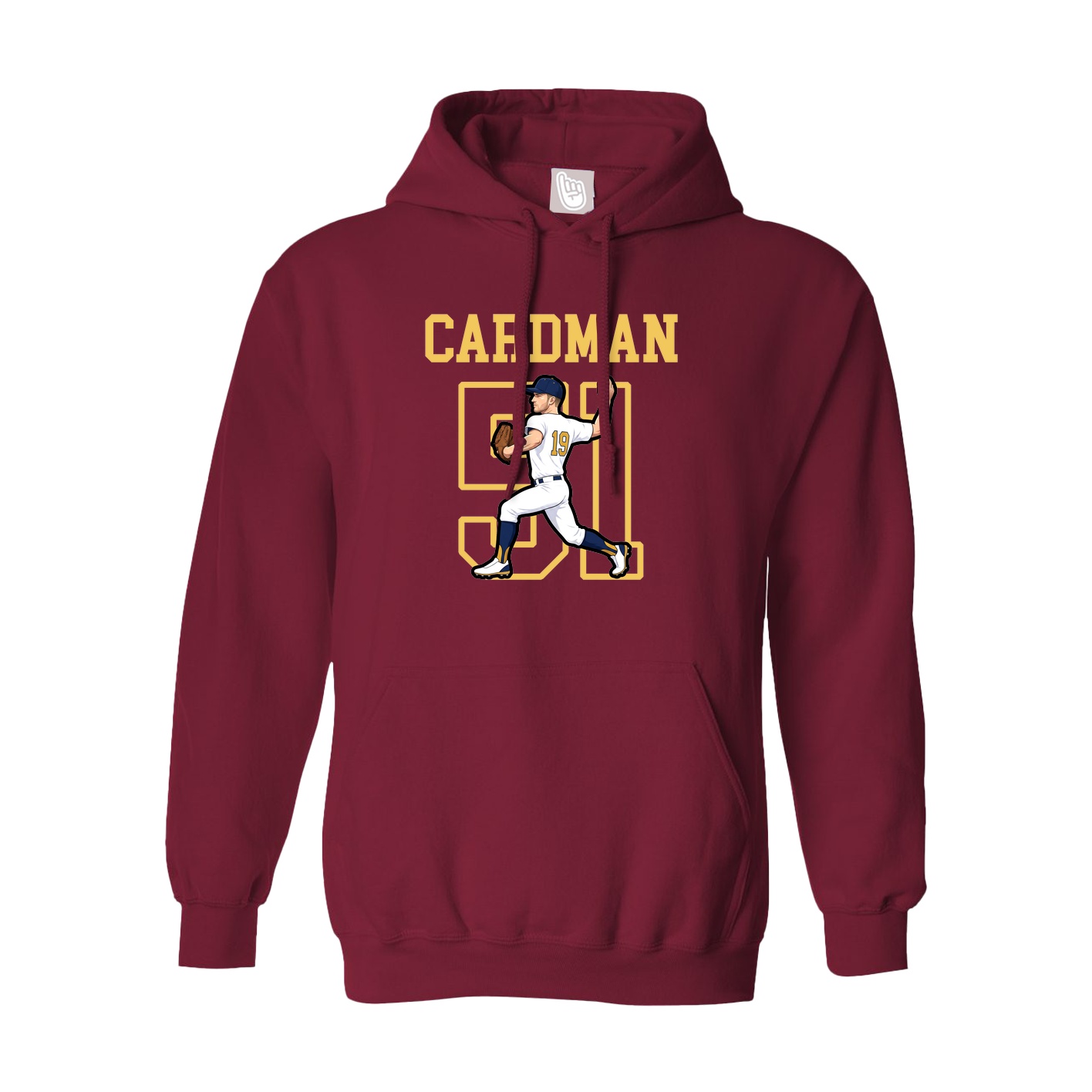 Hoodie — Shirsey in Cardinal