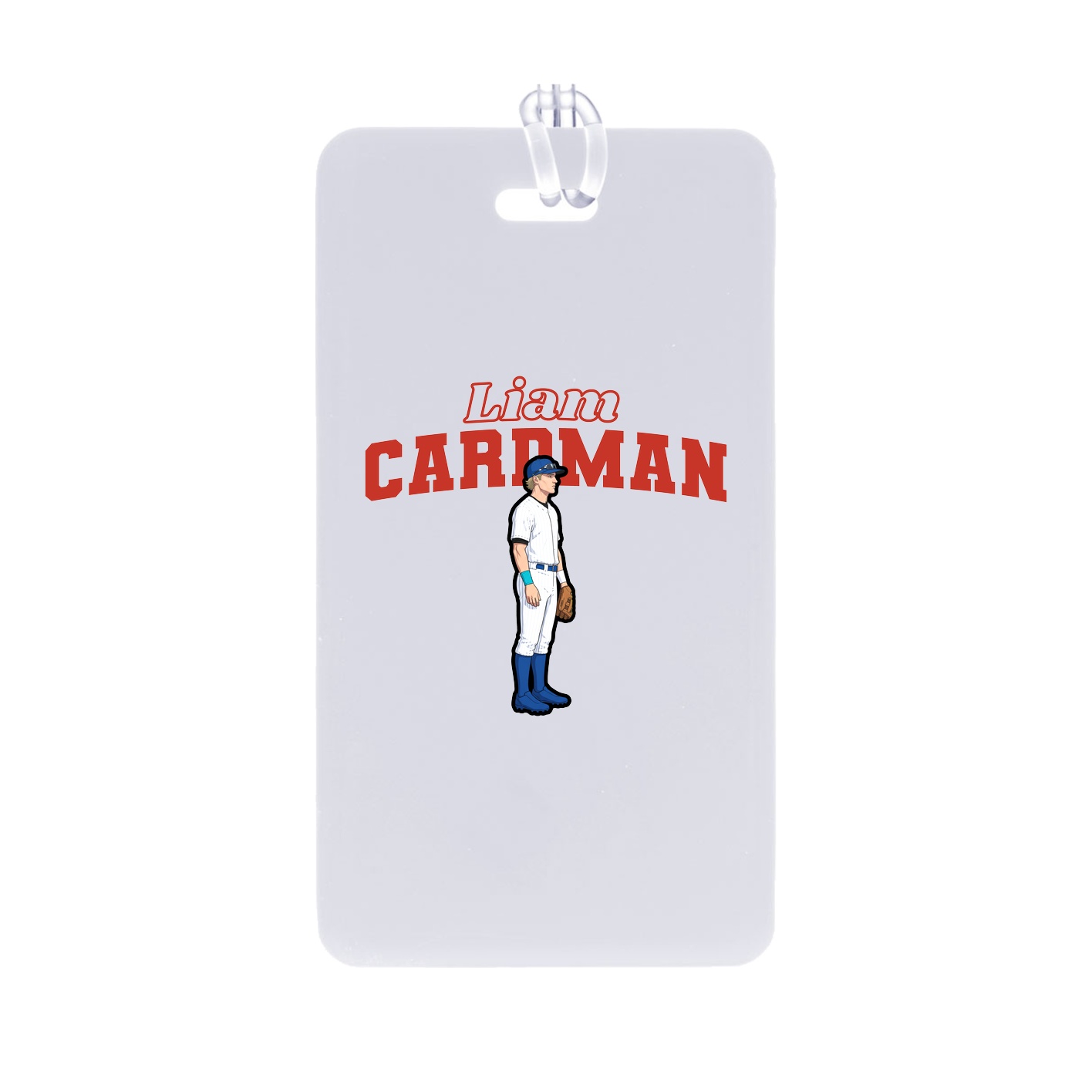 Bag Tag — Name Arch in Classic