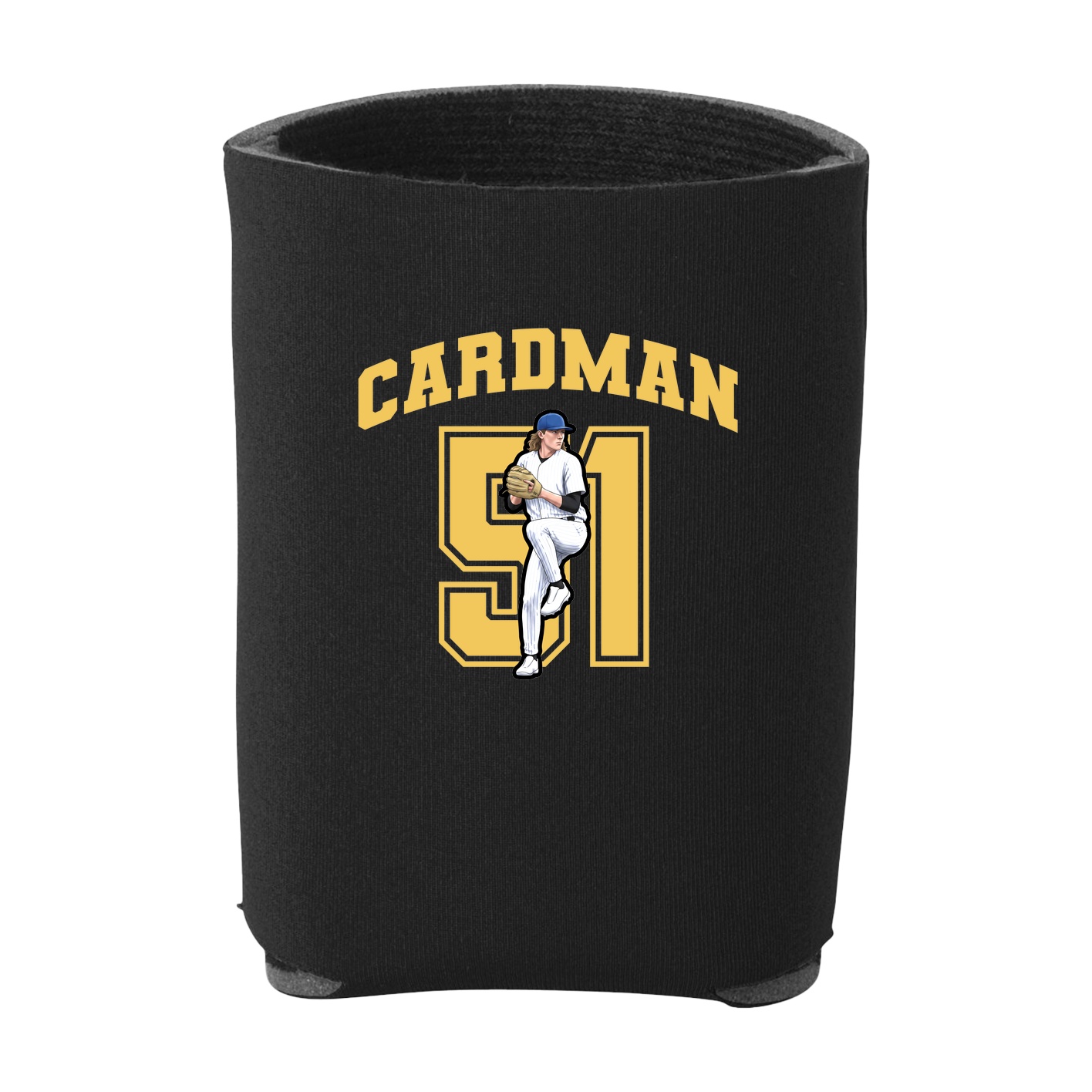 Can Holder — Number in Black