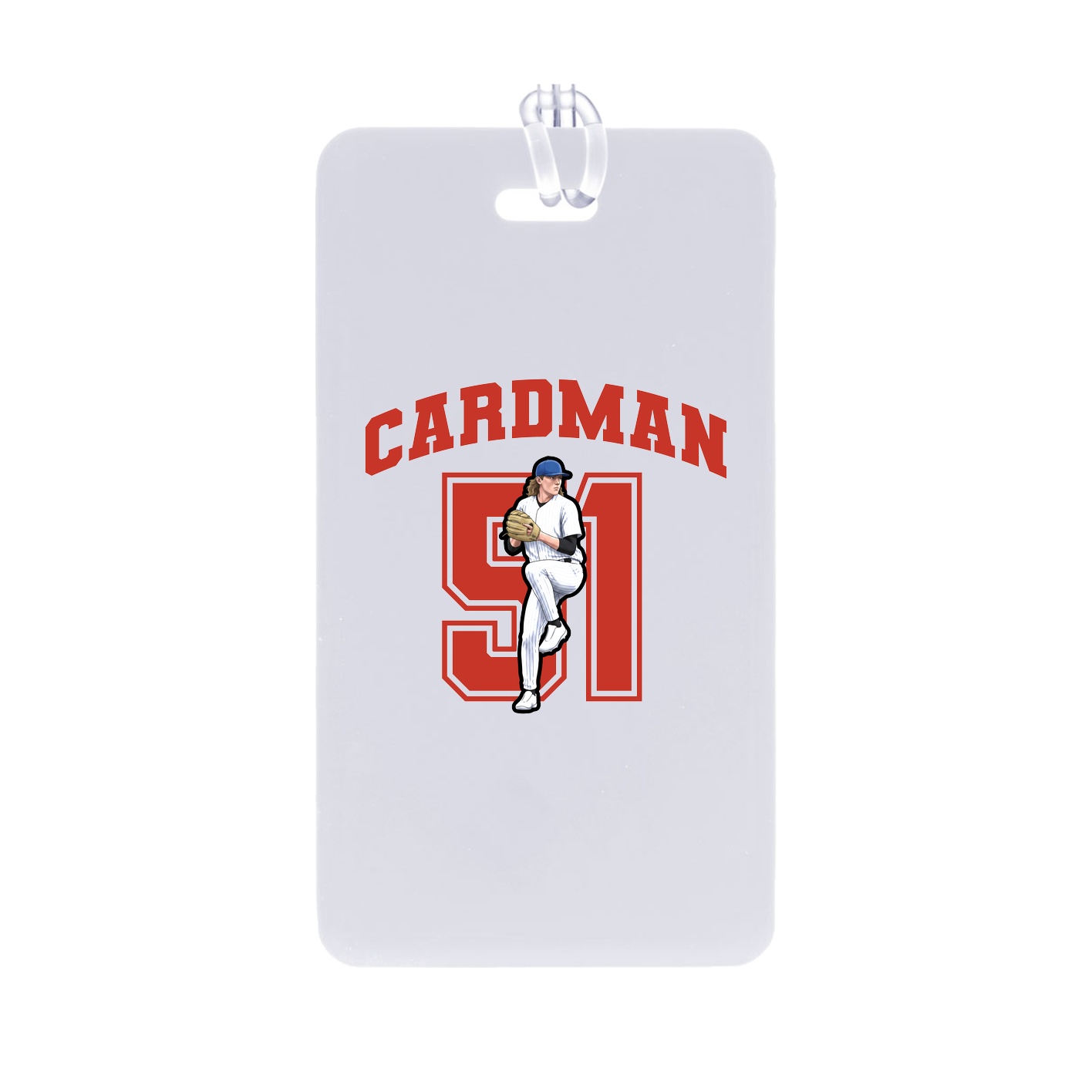 Bag Tag — Number in Classic
