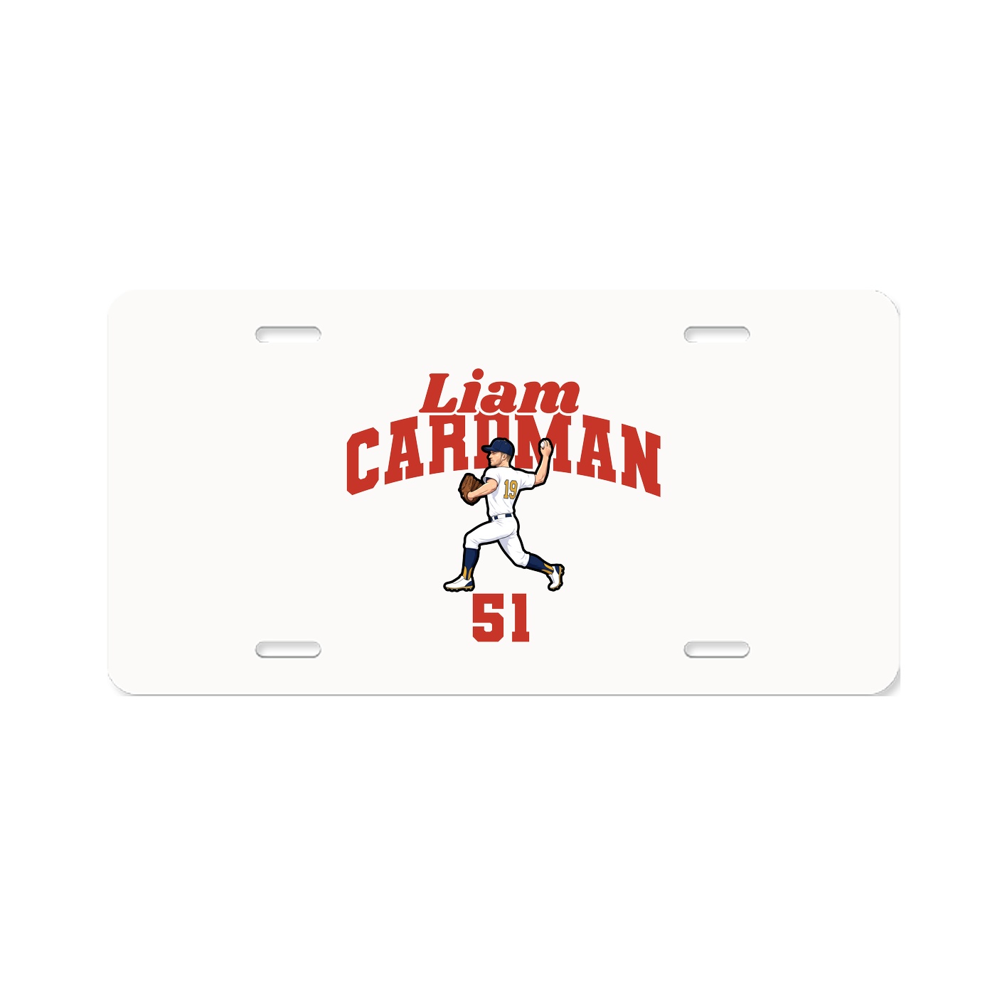 License Plate — Signature Arch in Classic