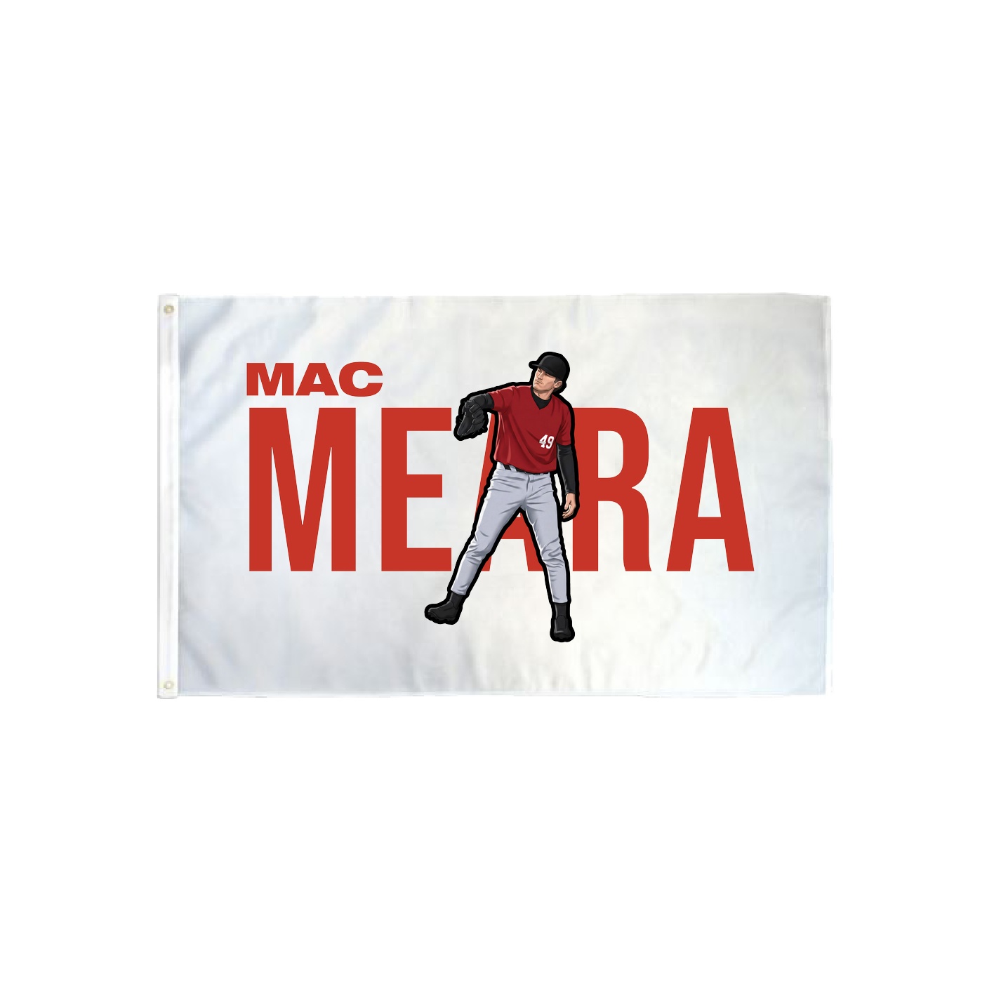 3x5 Flag — Player Name in Classic
