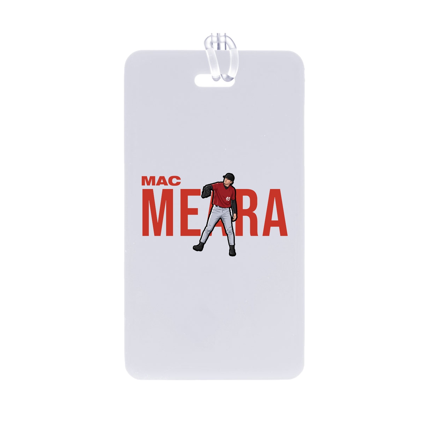Bag Tag — Player Name in Classic