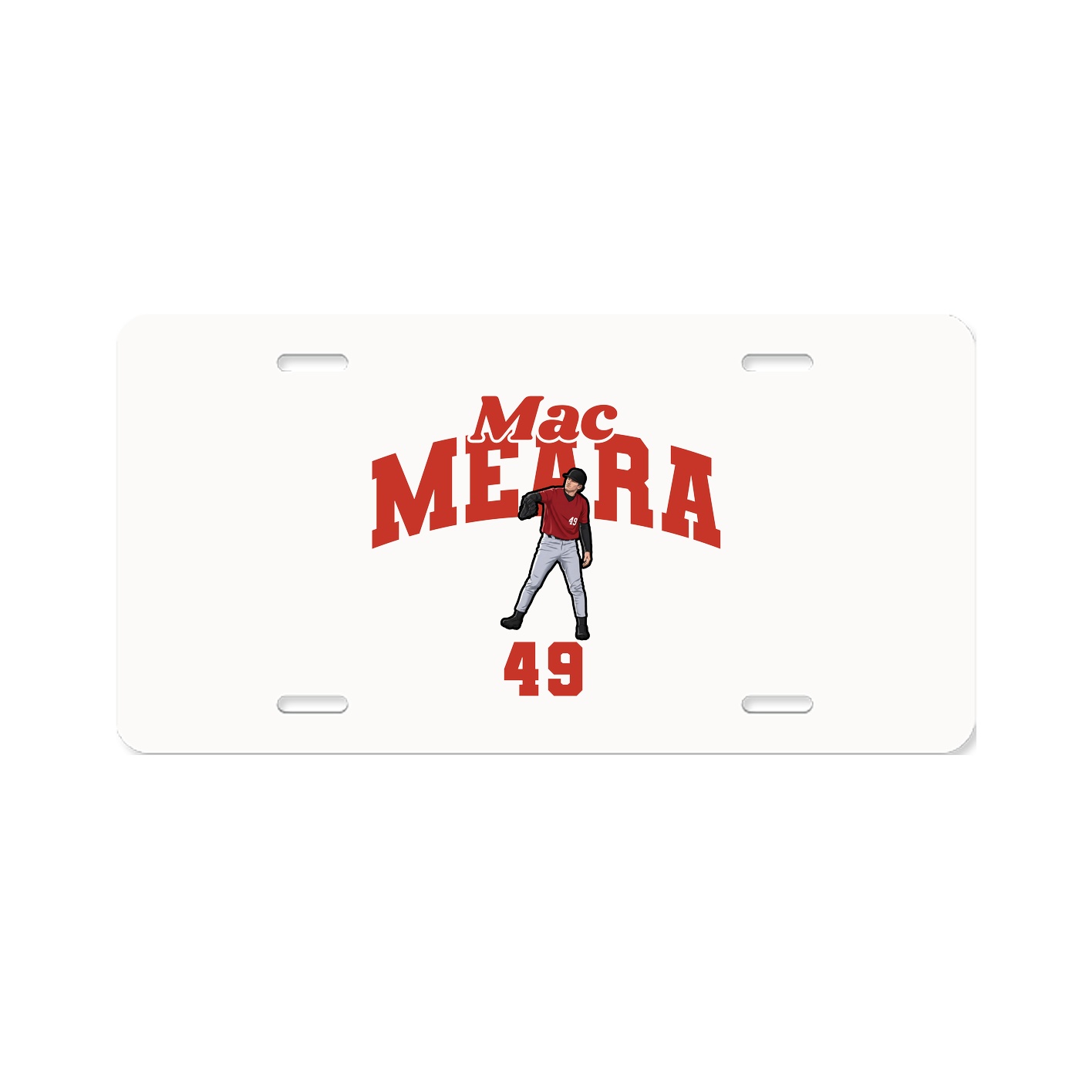 License Plate — Signature Arch in Classic