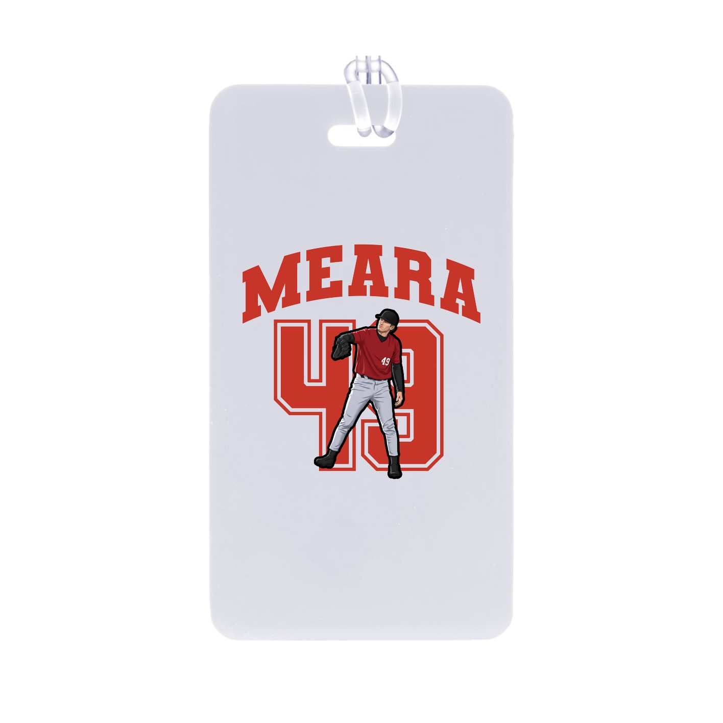 Bag Tag — Number in Classic