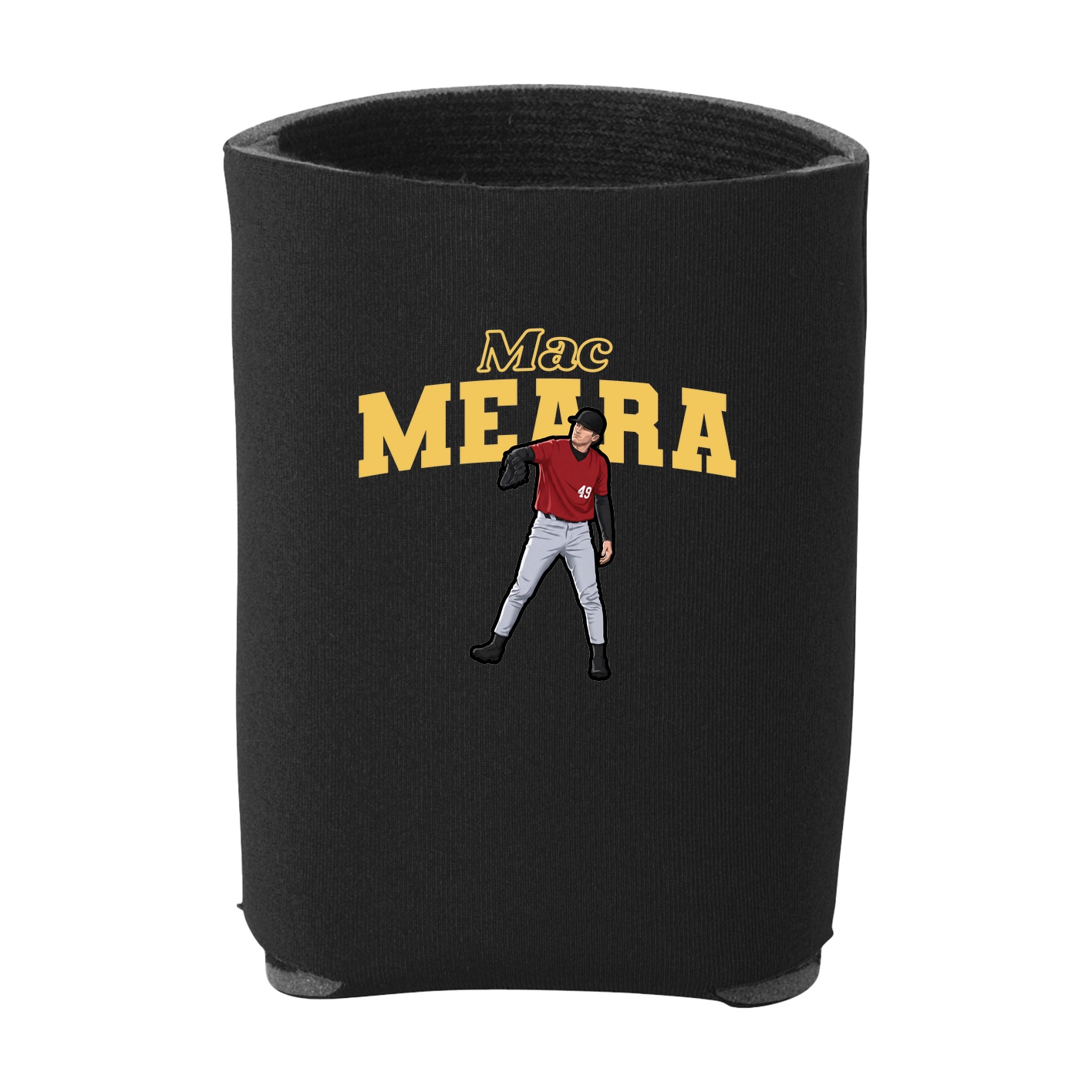 Can Holder — Name Arch in Black