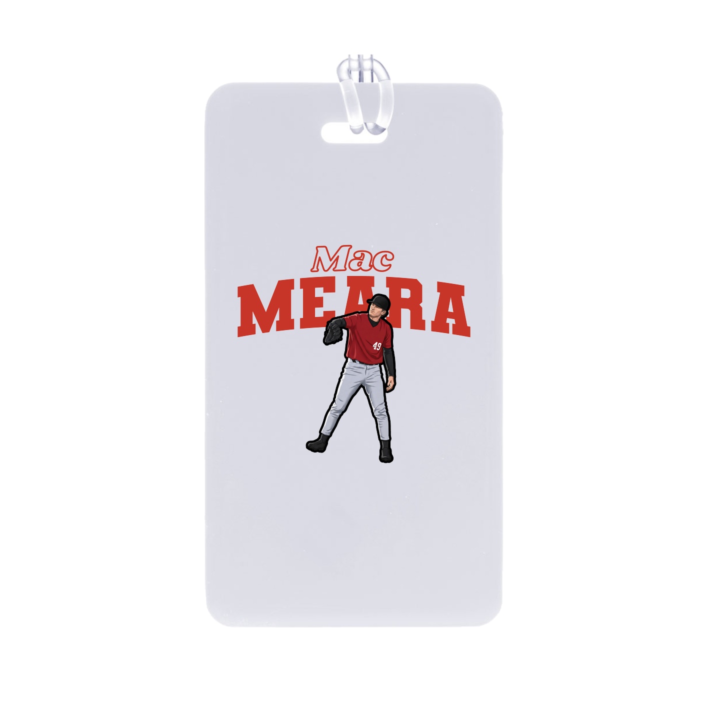 Bag Tag — Name Arch in Classic