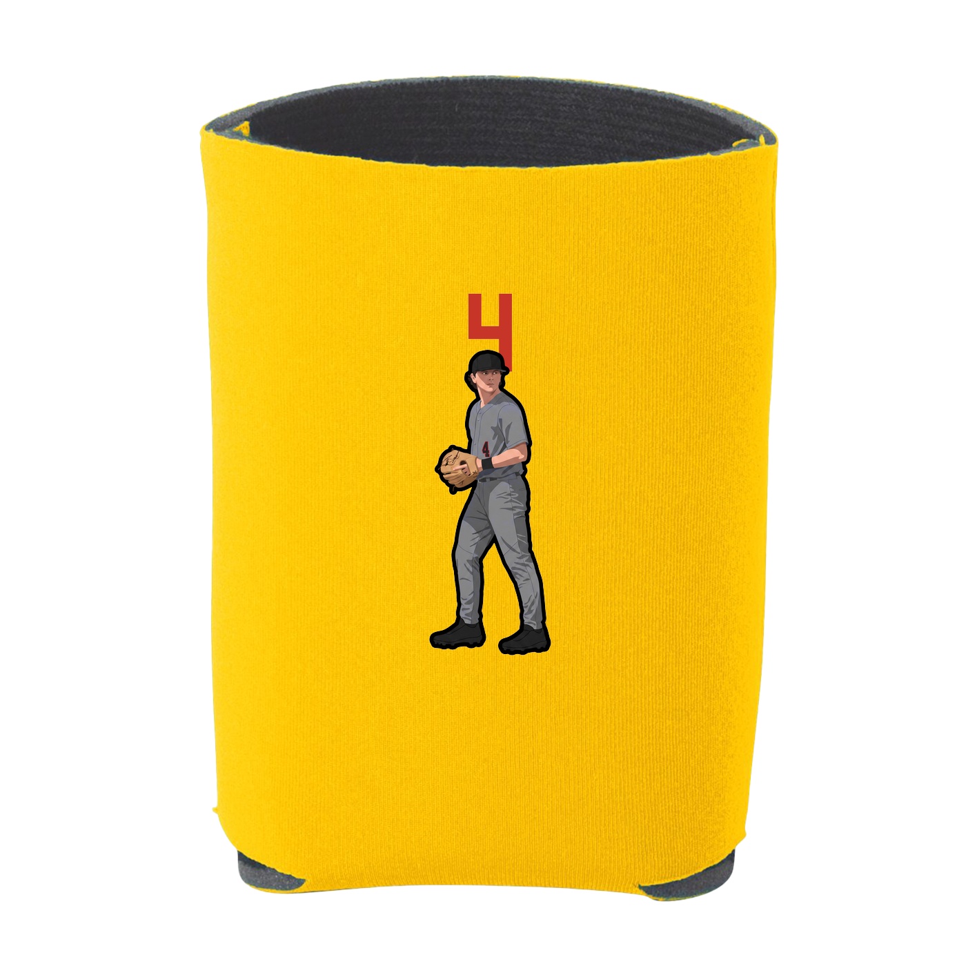 Can Holder — Number Top in Yellow
