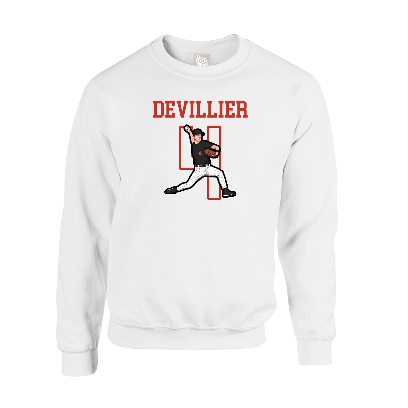 Fleece Crew — Shirsey in White