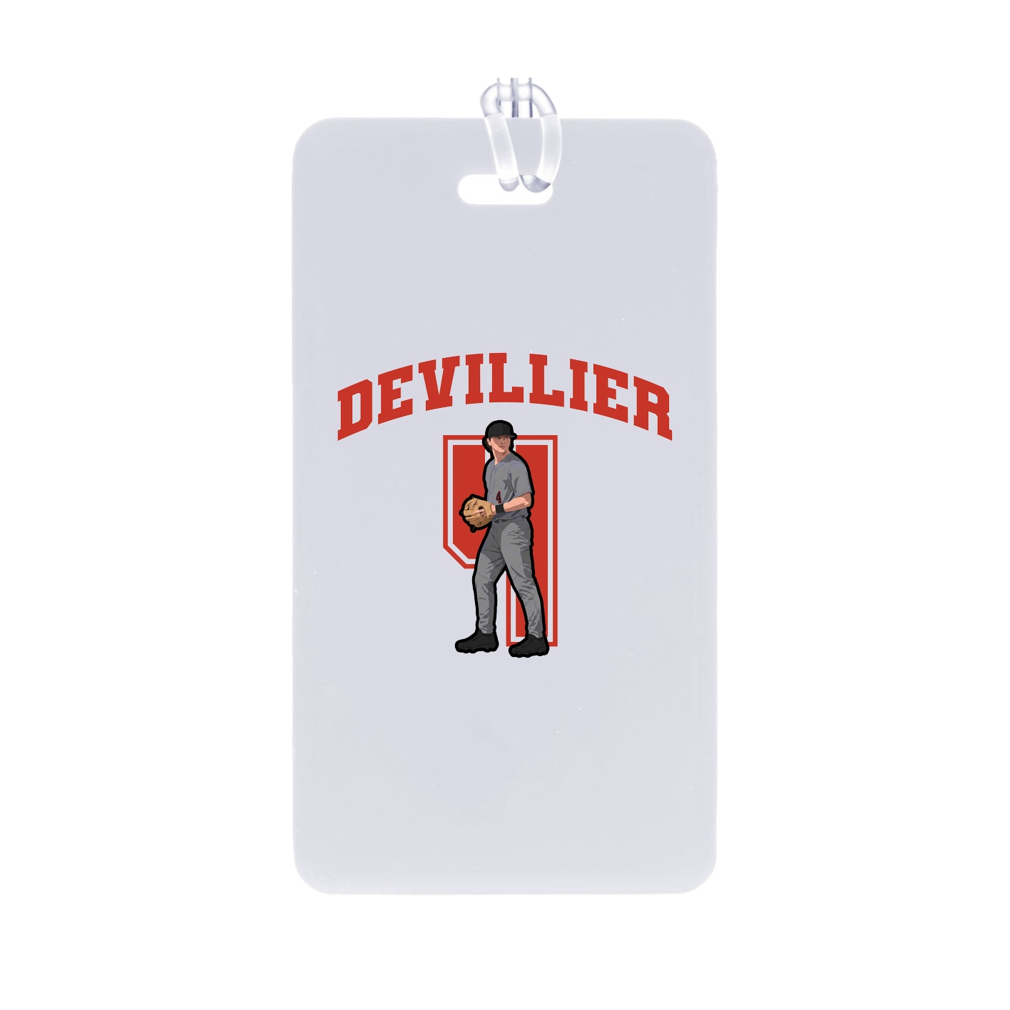 Bag Tag — Number in Classic