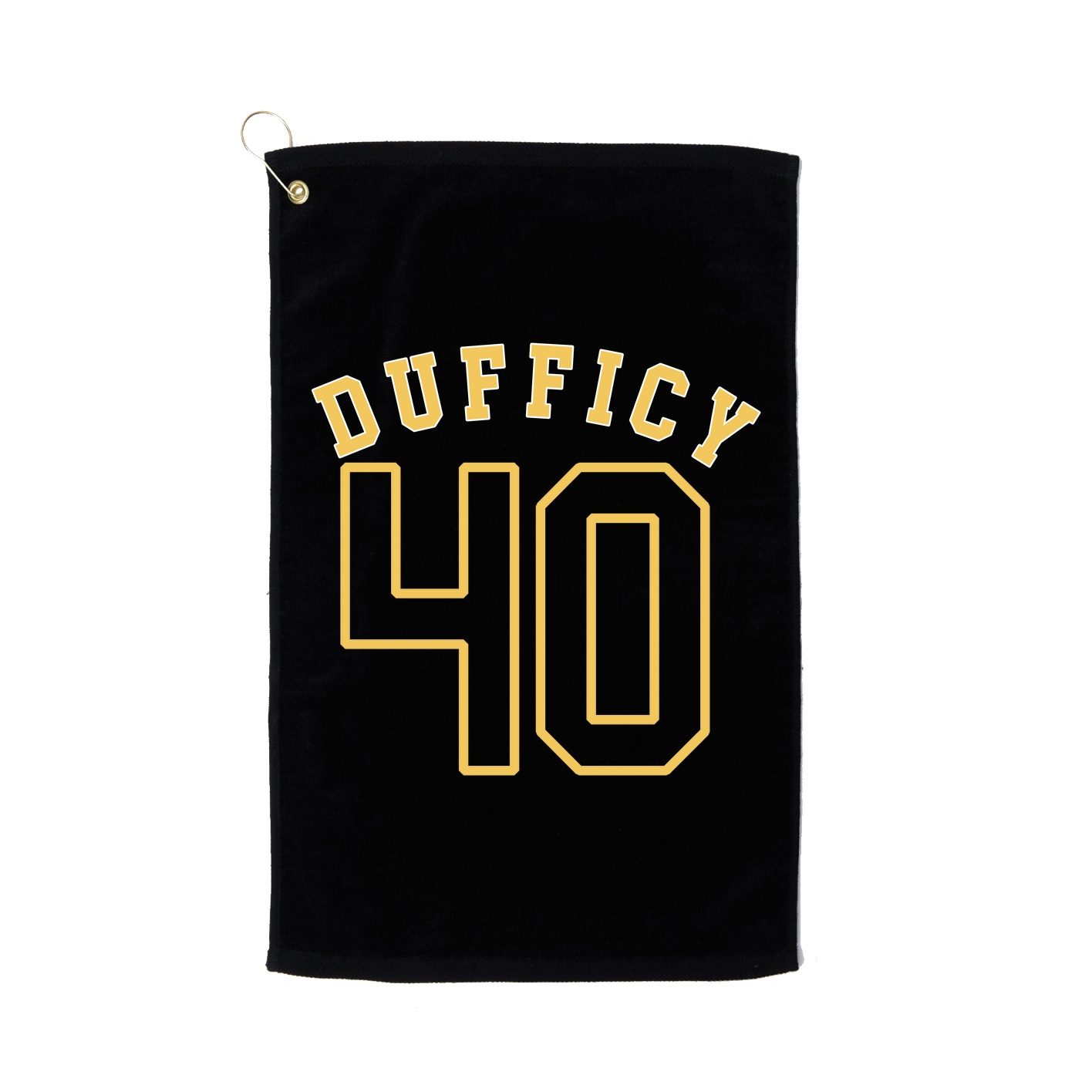 Golf Towel — Shirsey Arch in Black