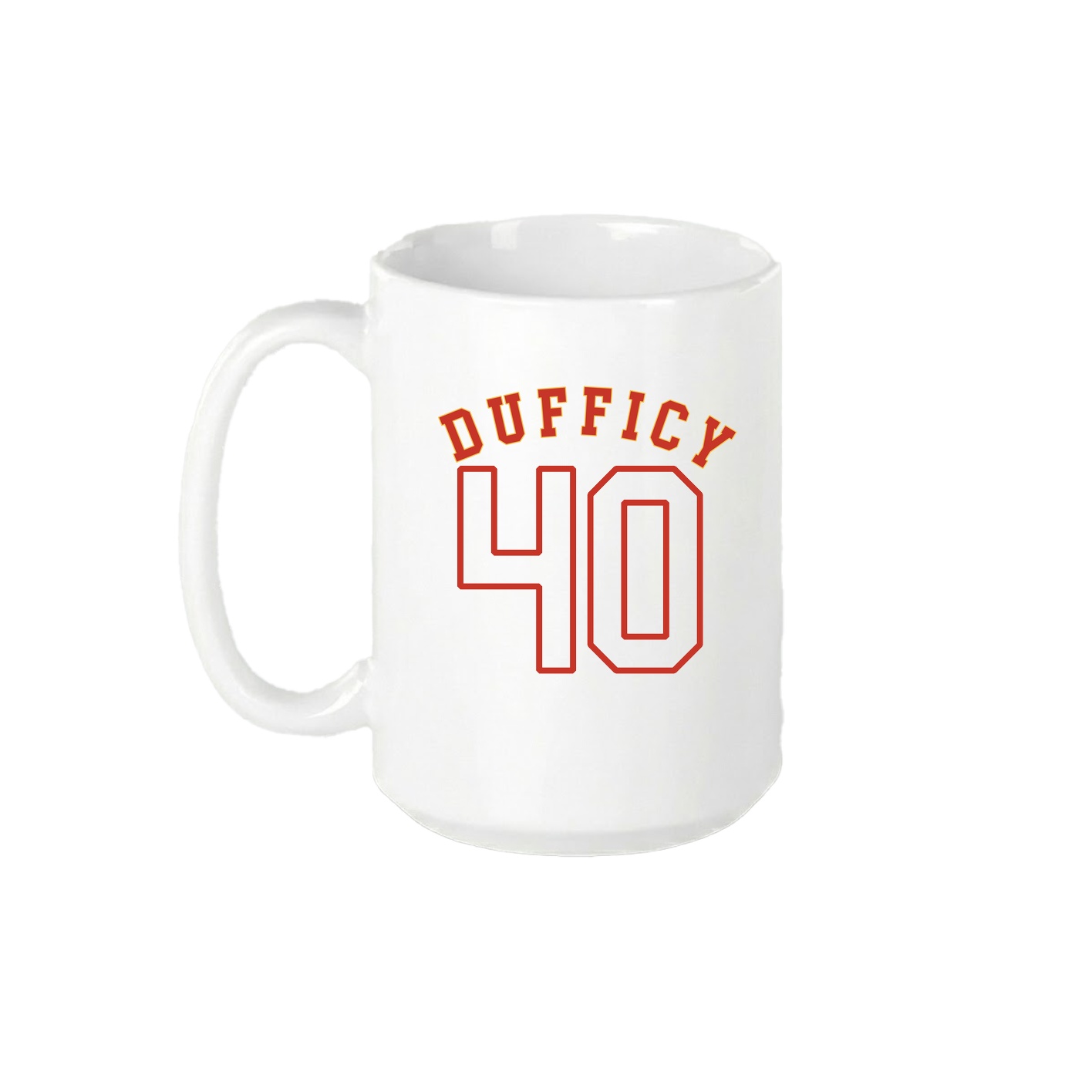 15oz Coffee Mug — Shirsey Arch in White
