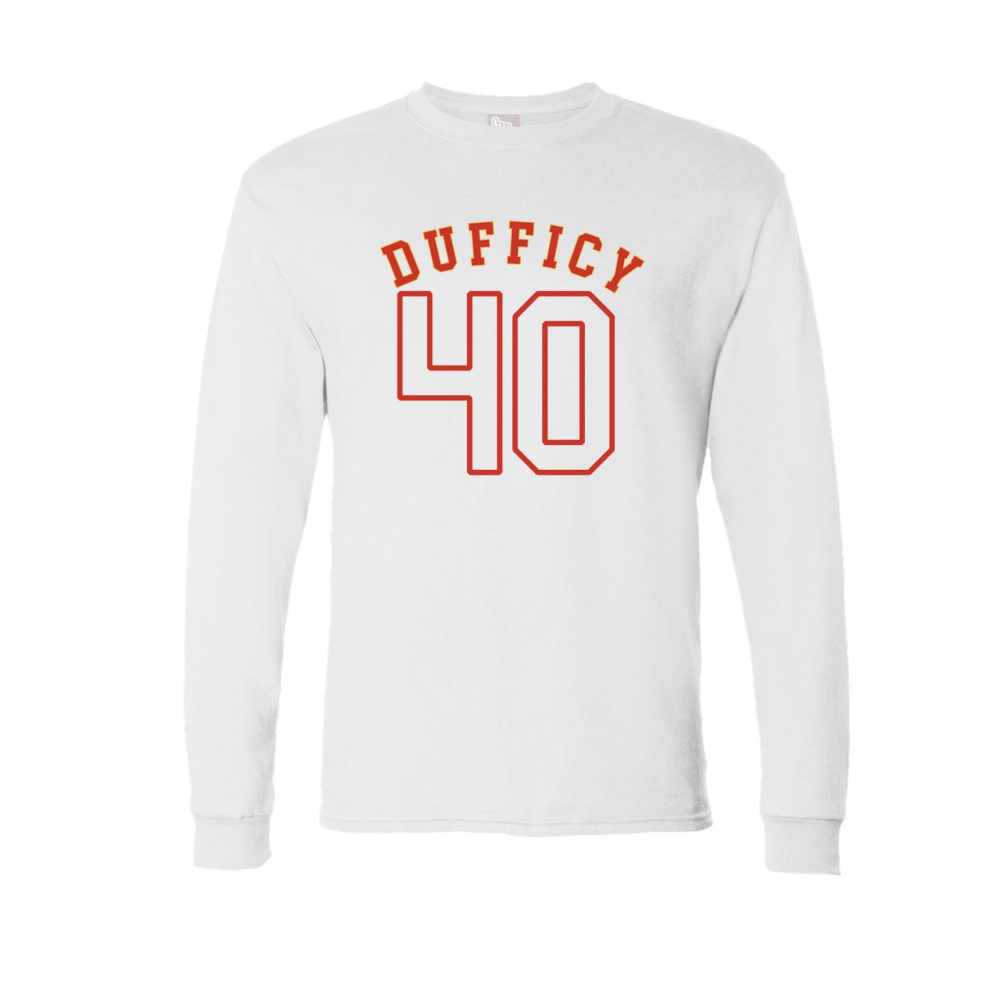 Long Sleeve Tee — Shirsey Arch in White
