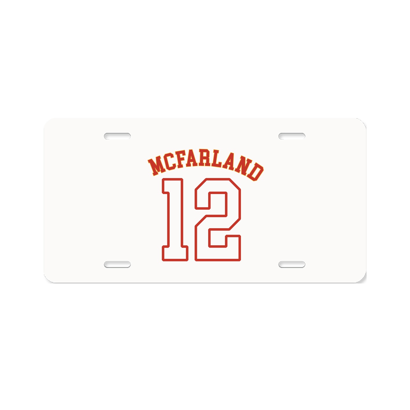 License Plate — Shirsey Arch in Classic