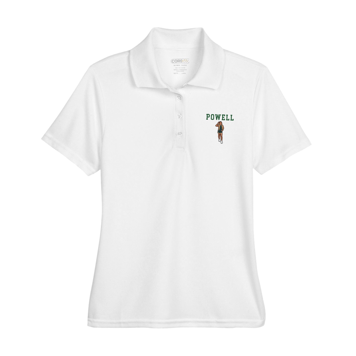 Womens Performance Polo — Shirsey in White