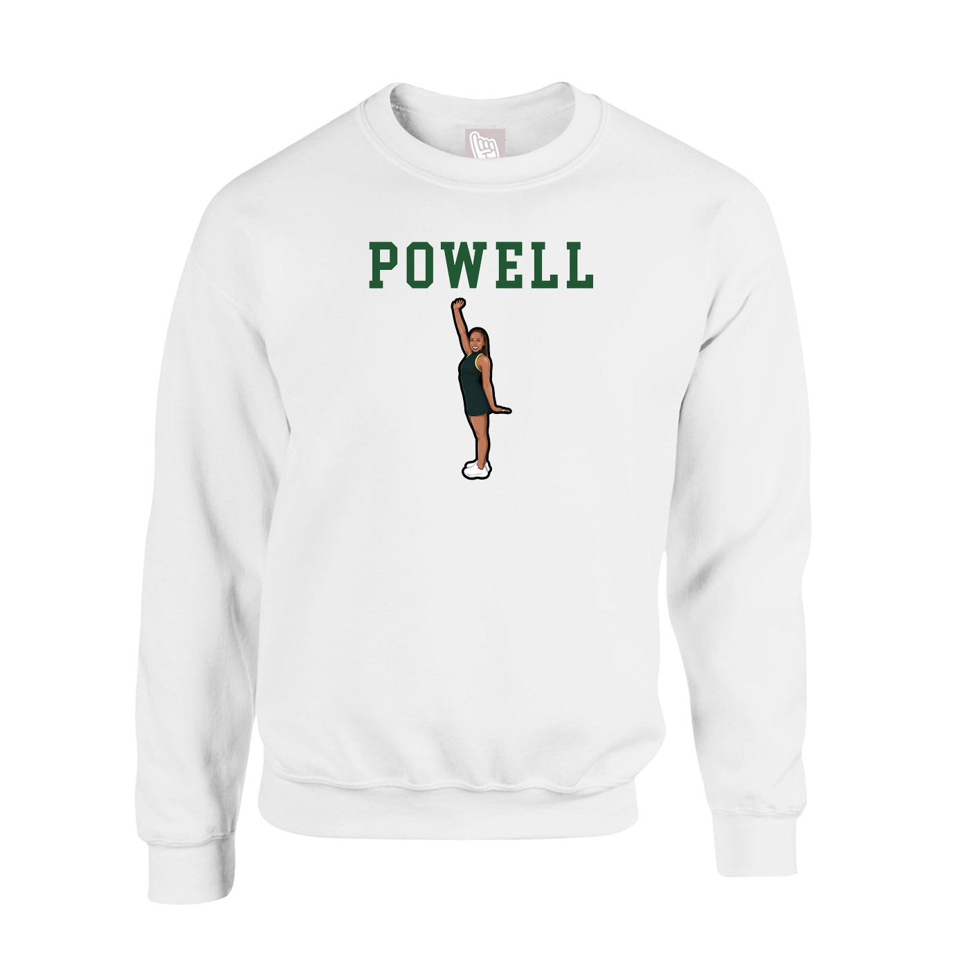 Fleece Crew — Shirsey in White