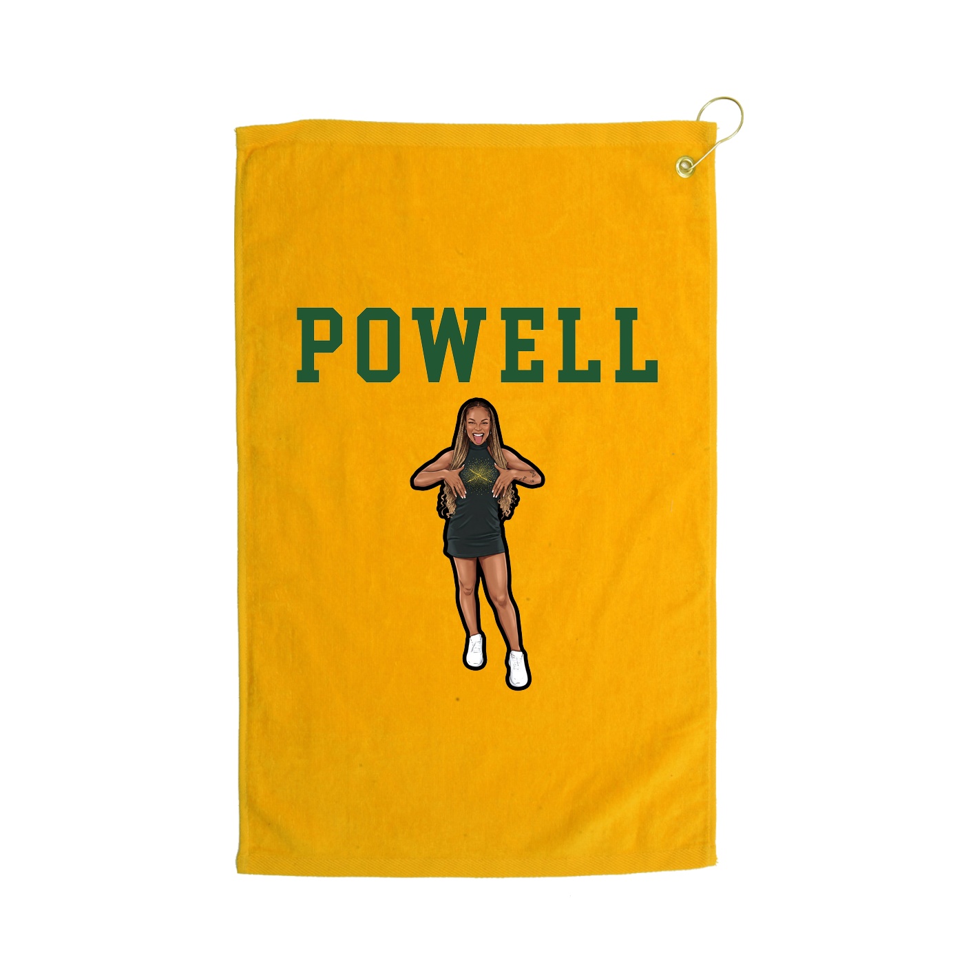 Golf Towel — Shirsey in Gold