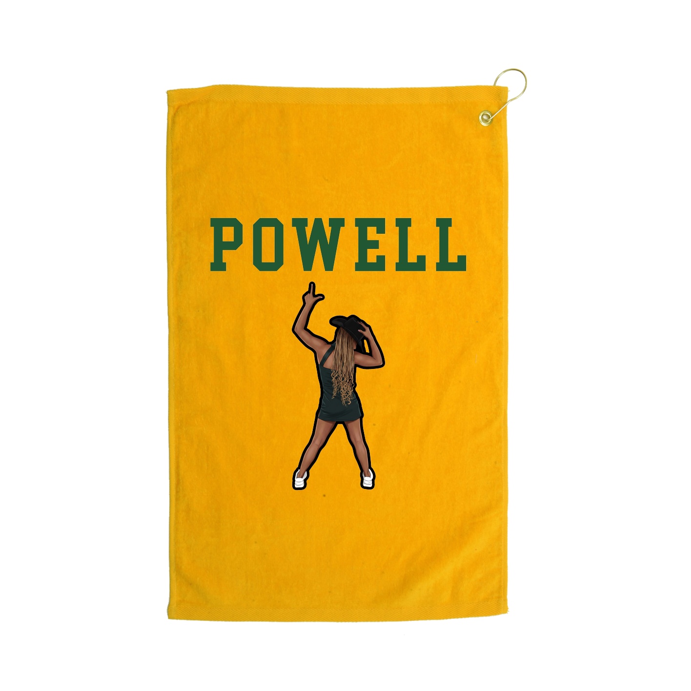 Golf Towel — Shirsey in Gold