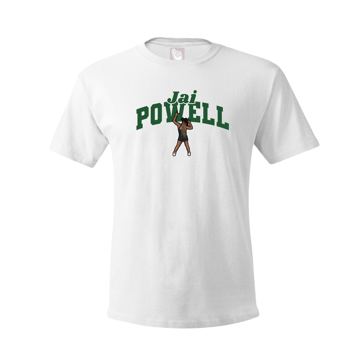 Youth Tee — Signature Arch in White