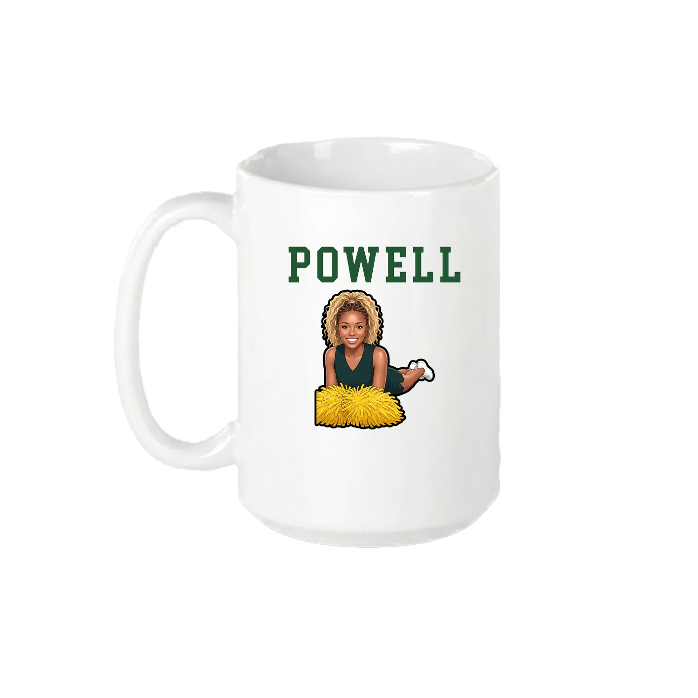 15oz Coffee Mug — Shirsey in White