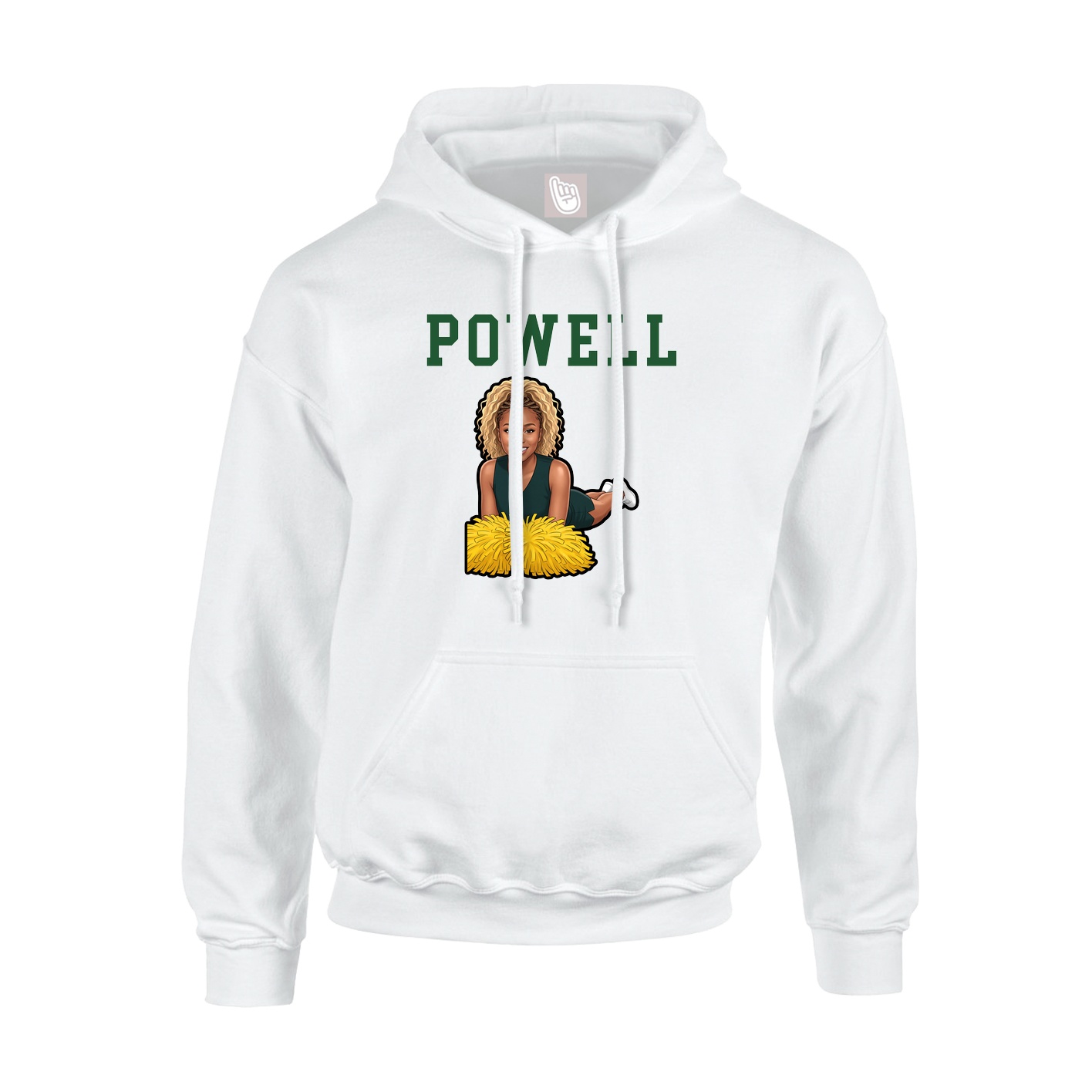 Youth Hoodie — Shirsey in White