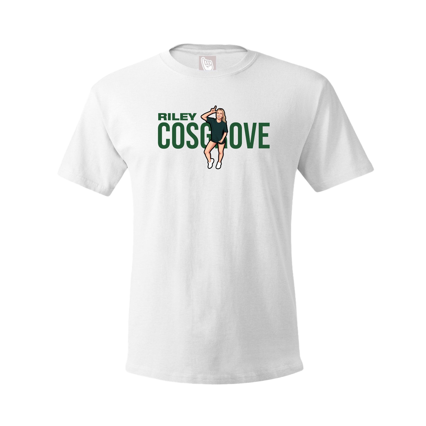 Youth Tee — Player Name in White