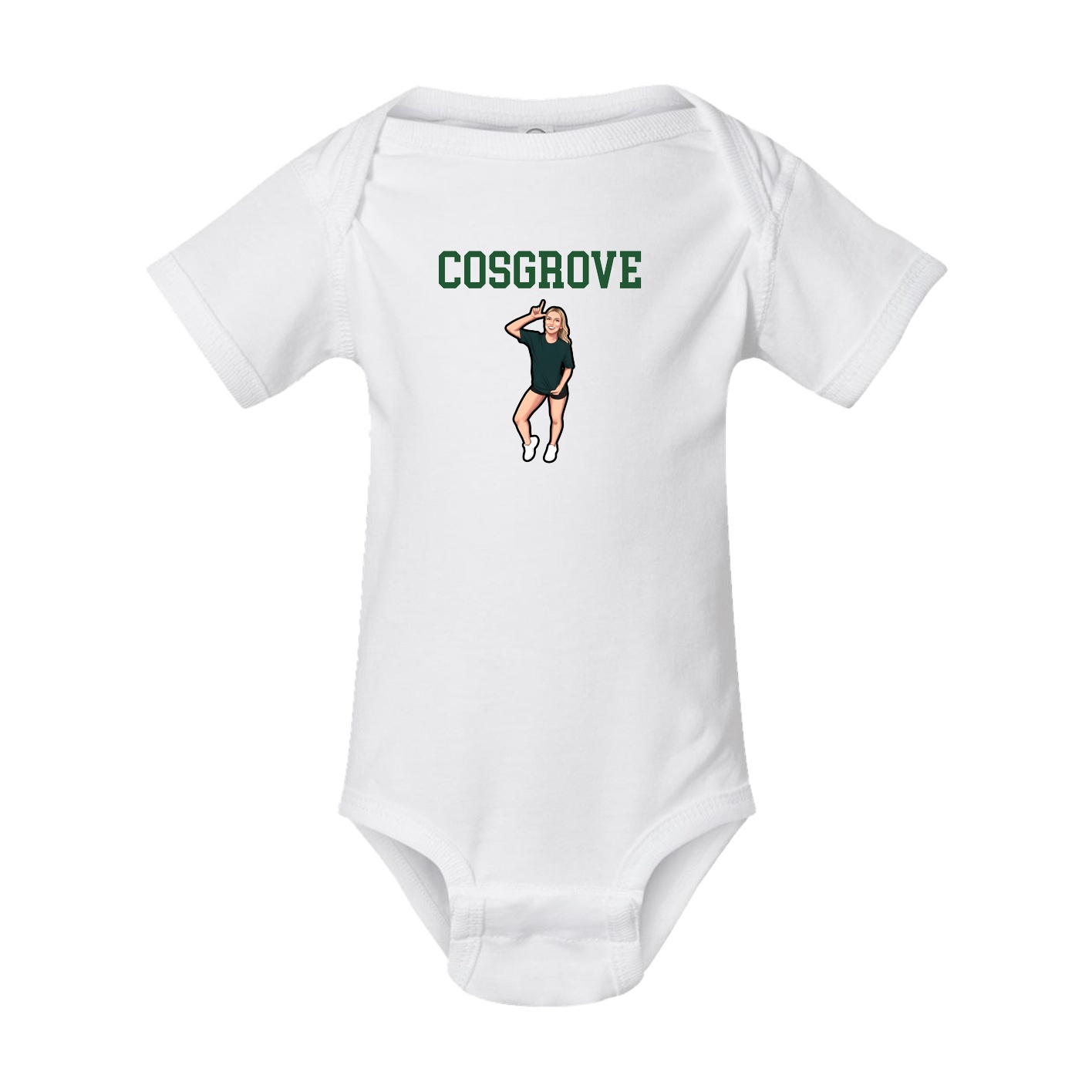 Baby Onesie — Shirsey in White