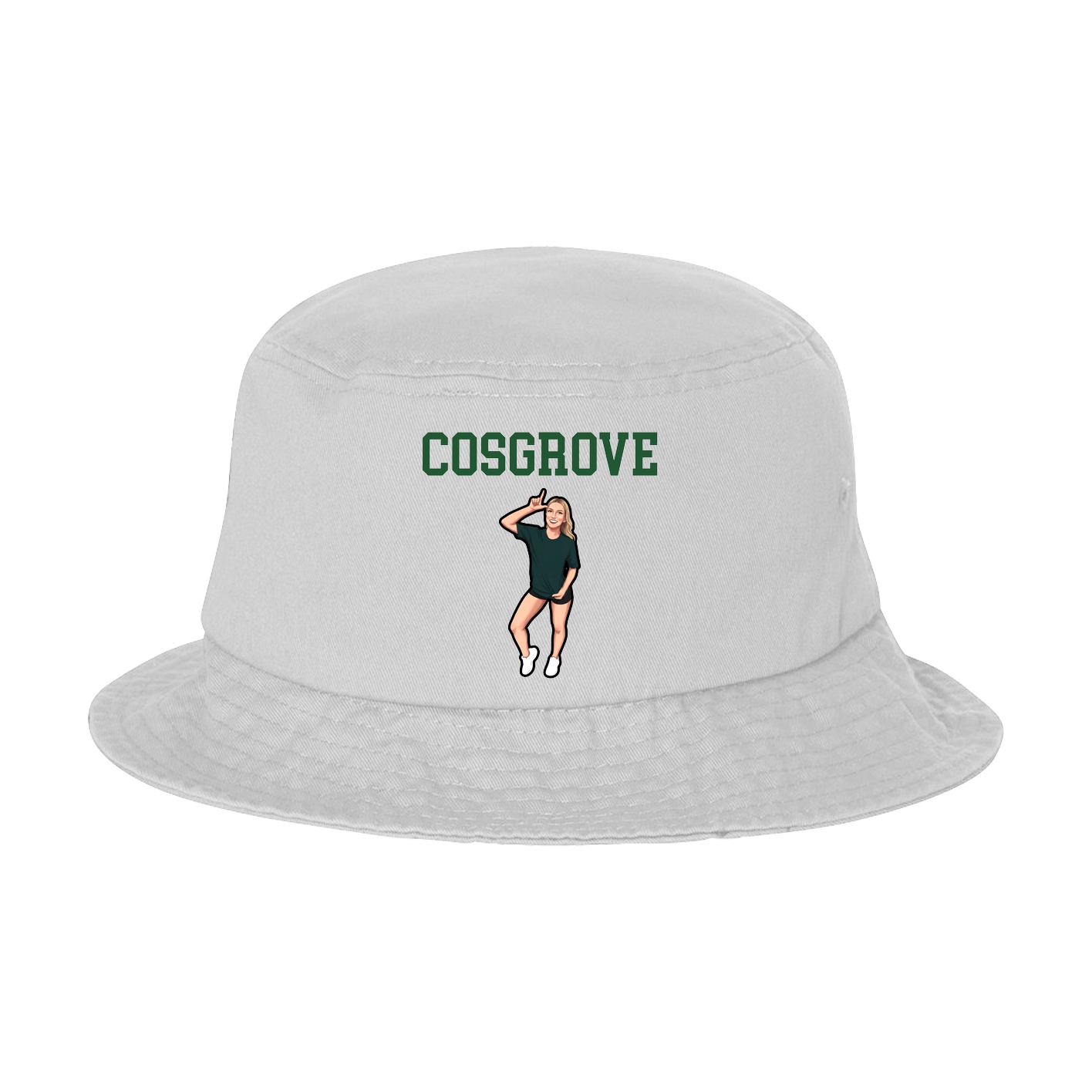 Bucket Cap — Shirsey in White
