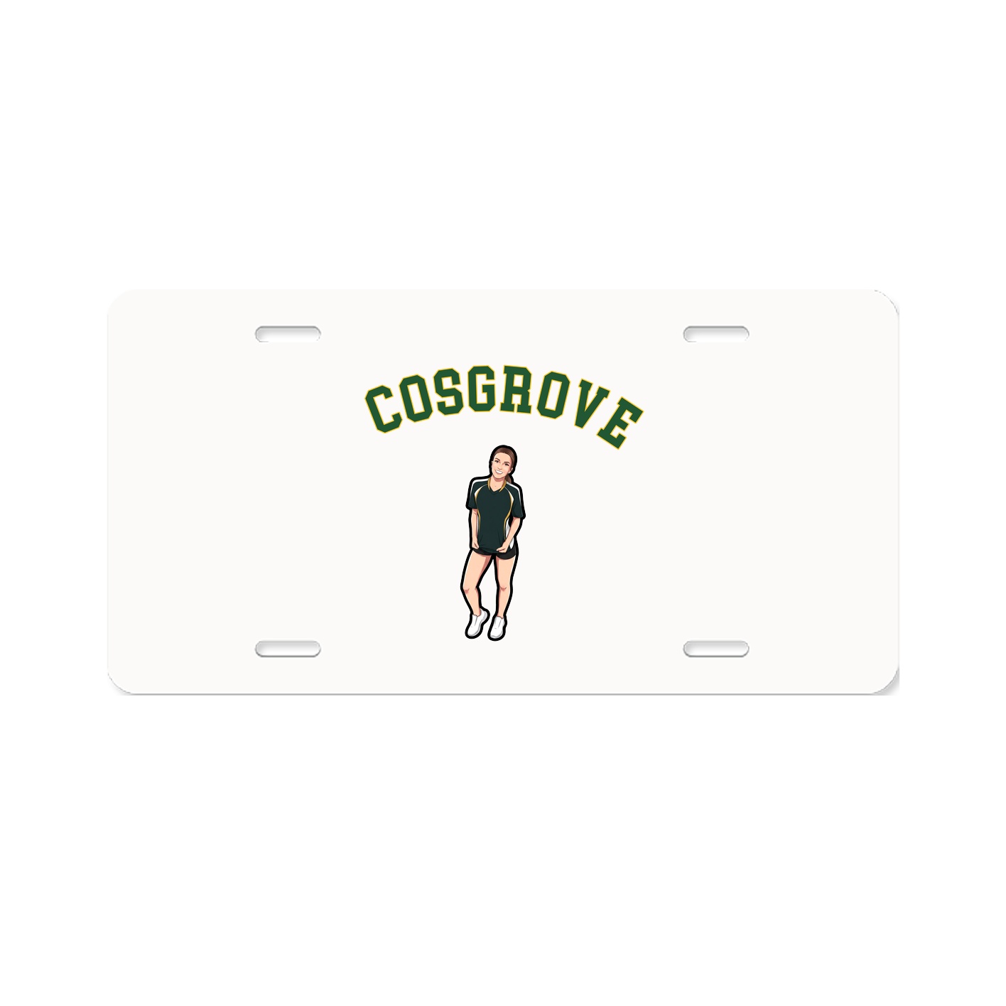 License Plate — Shirsey Arch in Classic