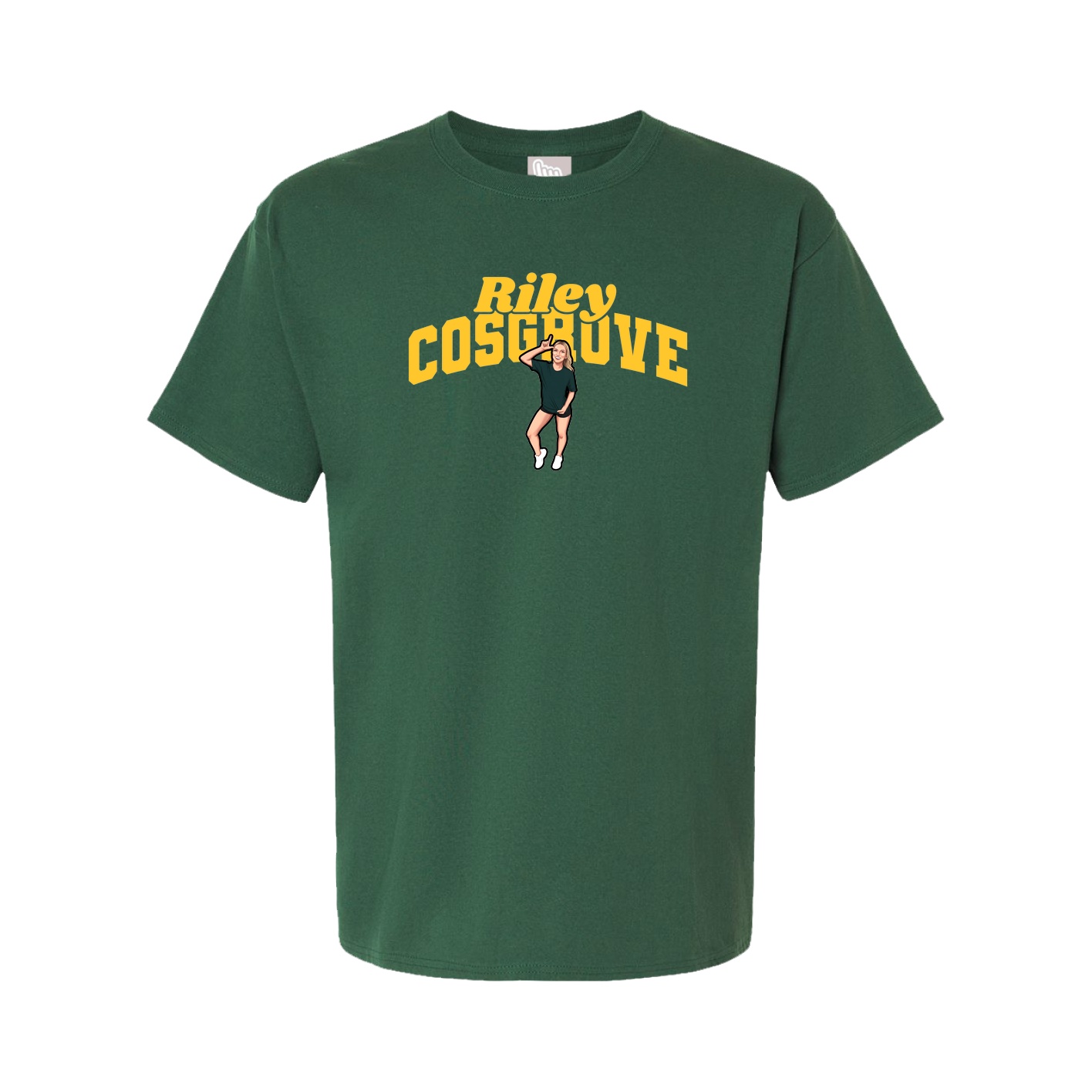 Youth Tee — Signature Arch in Green