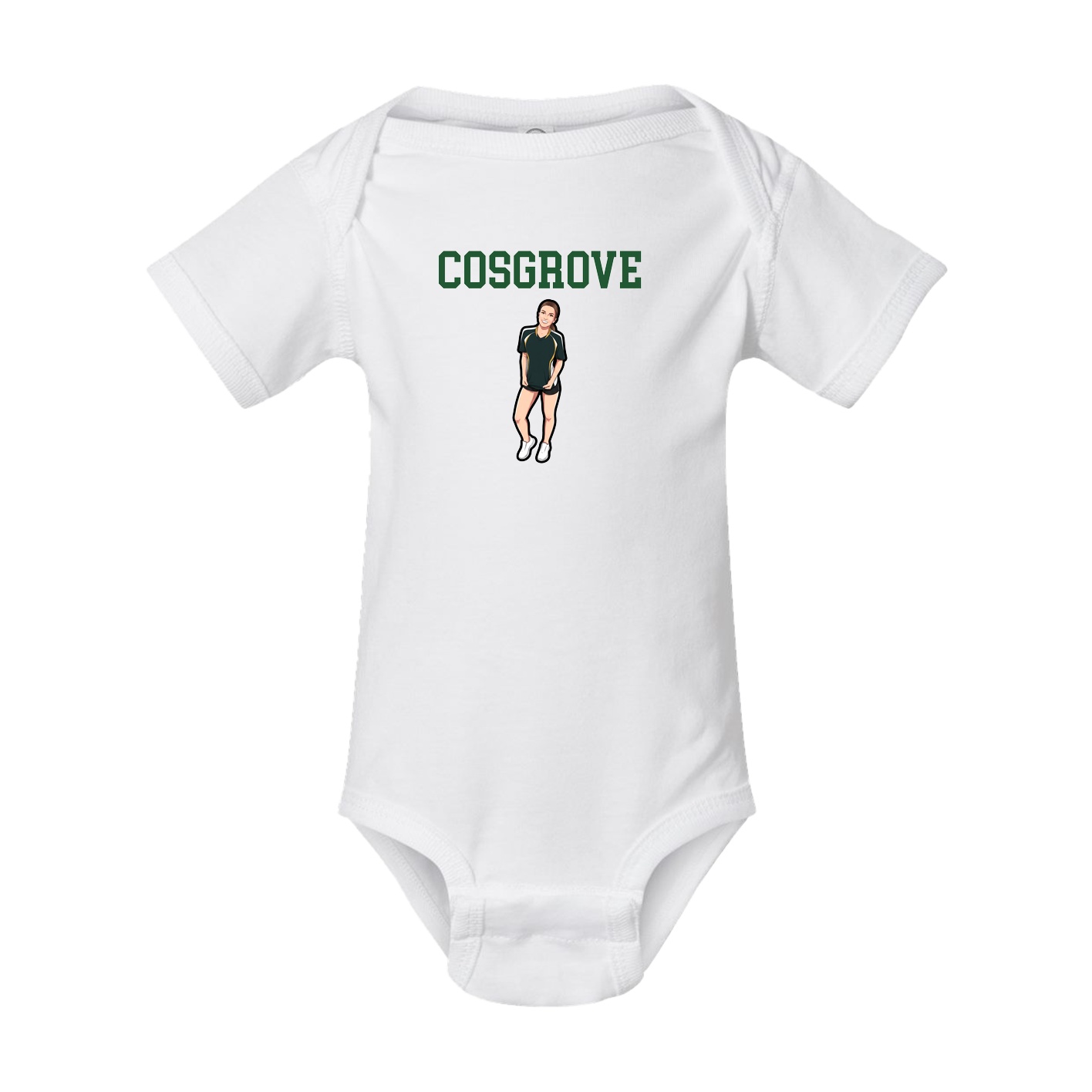 Baby Onesie — Shirsey in White