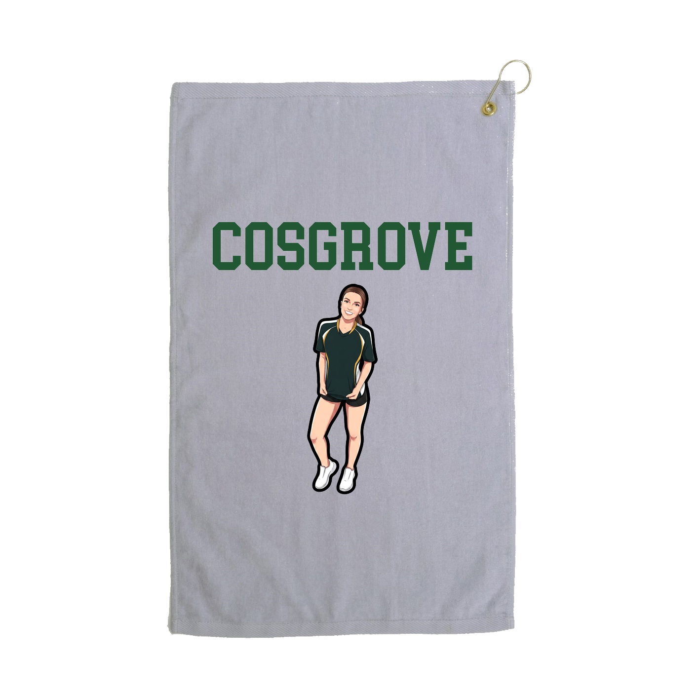 Golf Towel — Shirsey in Grey