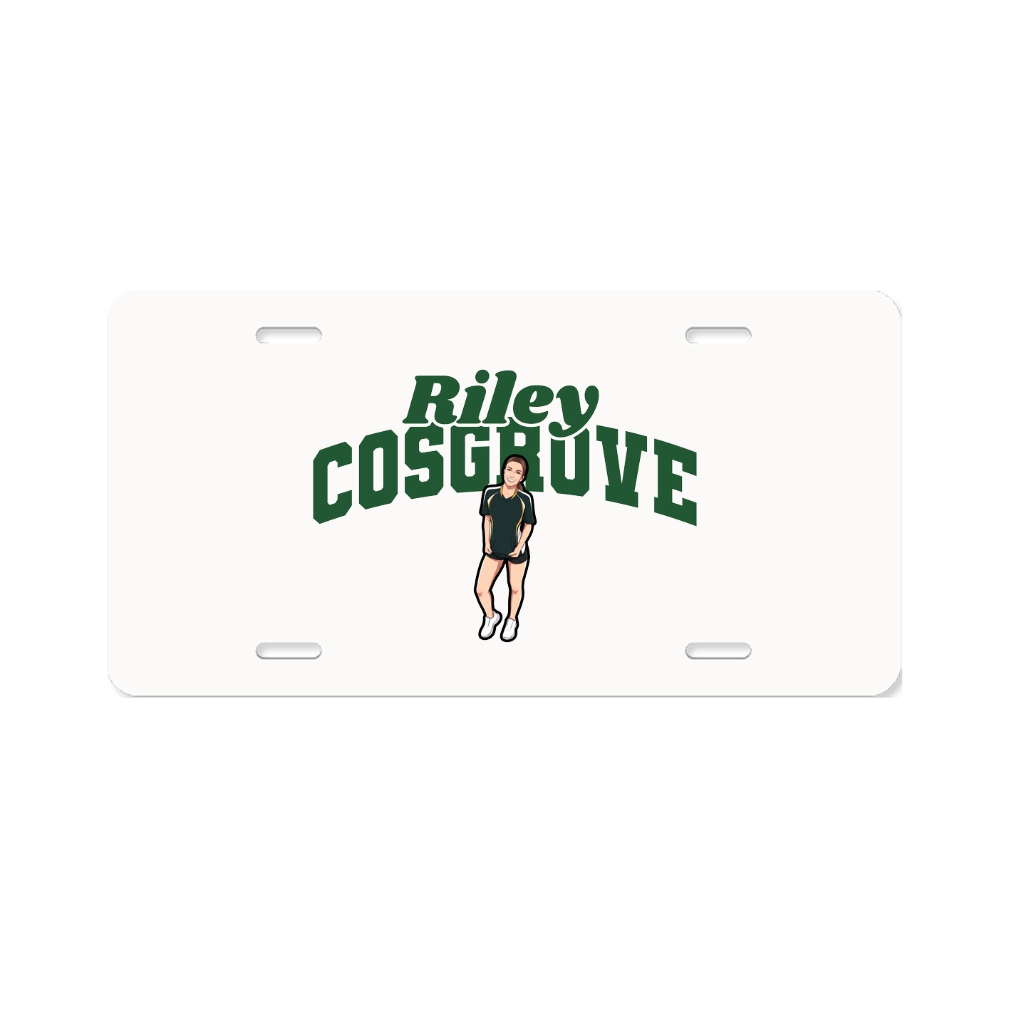 License Plate — Signature Arch in Classic