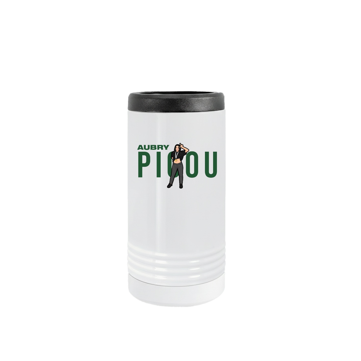 Slim Beverage Holder — Player Name in White