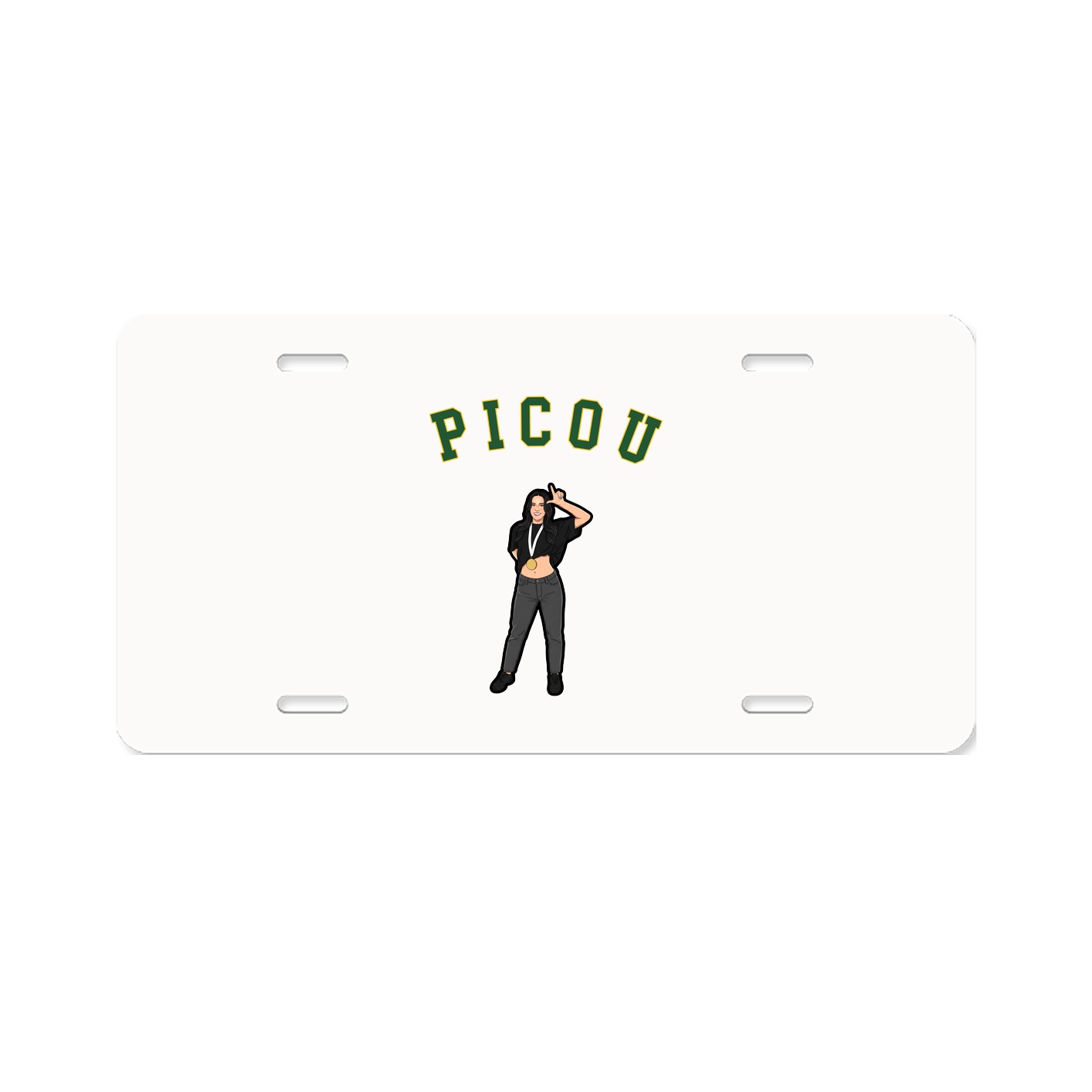 License Plate — Shirsey Arch in Classic