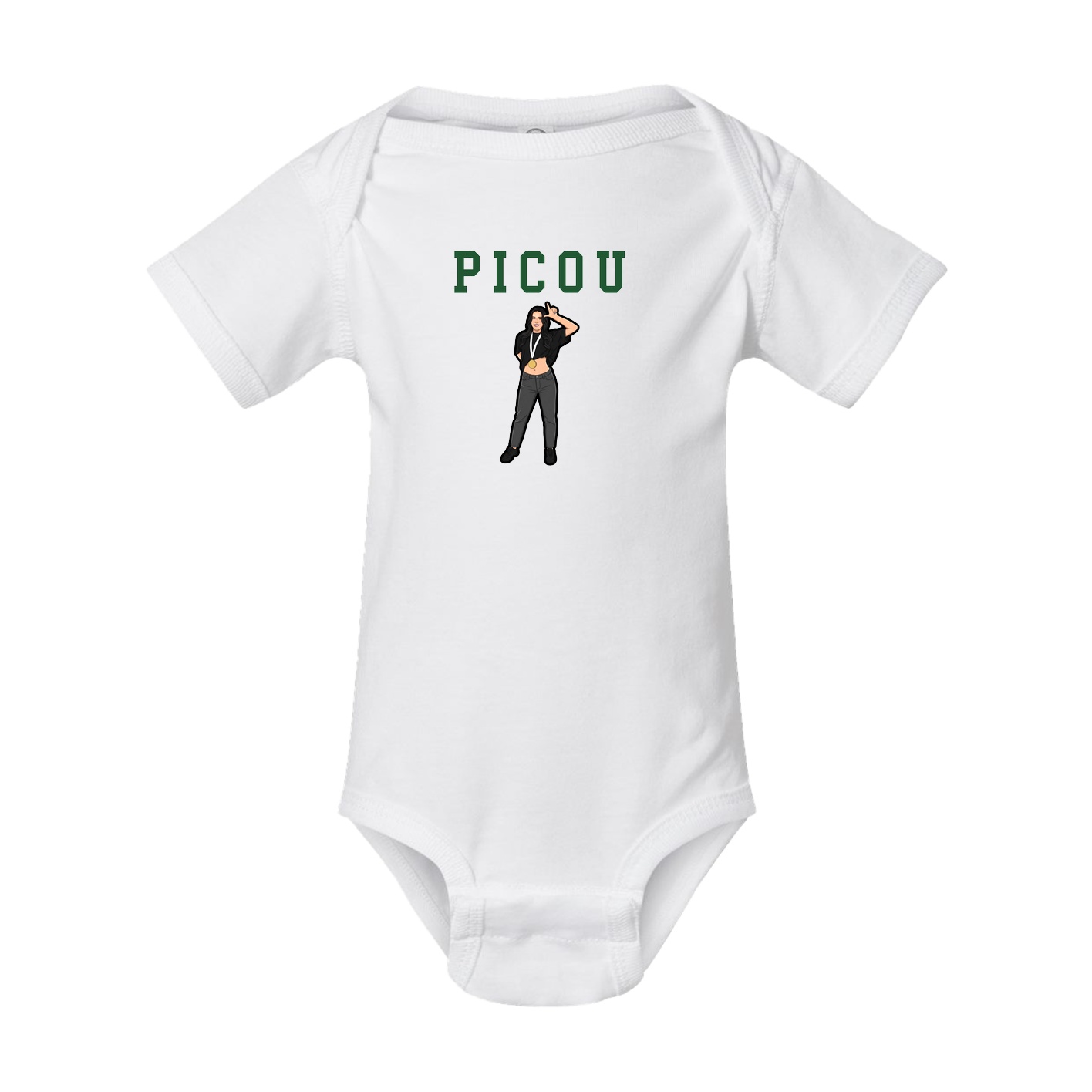 Baby Onesie — Shirsey in White