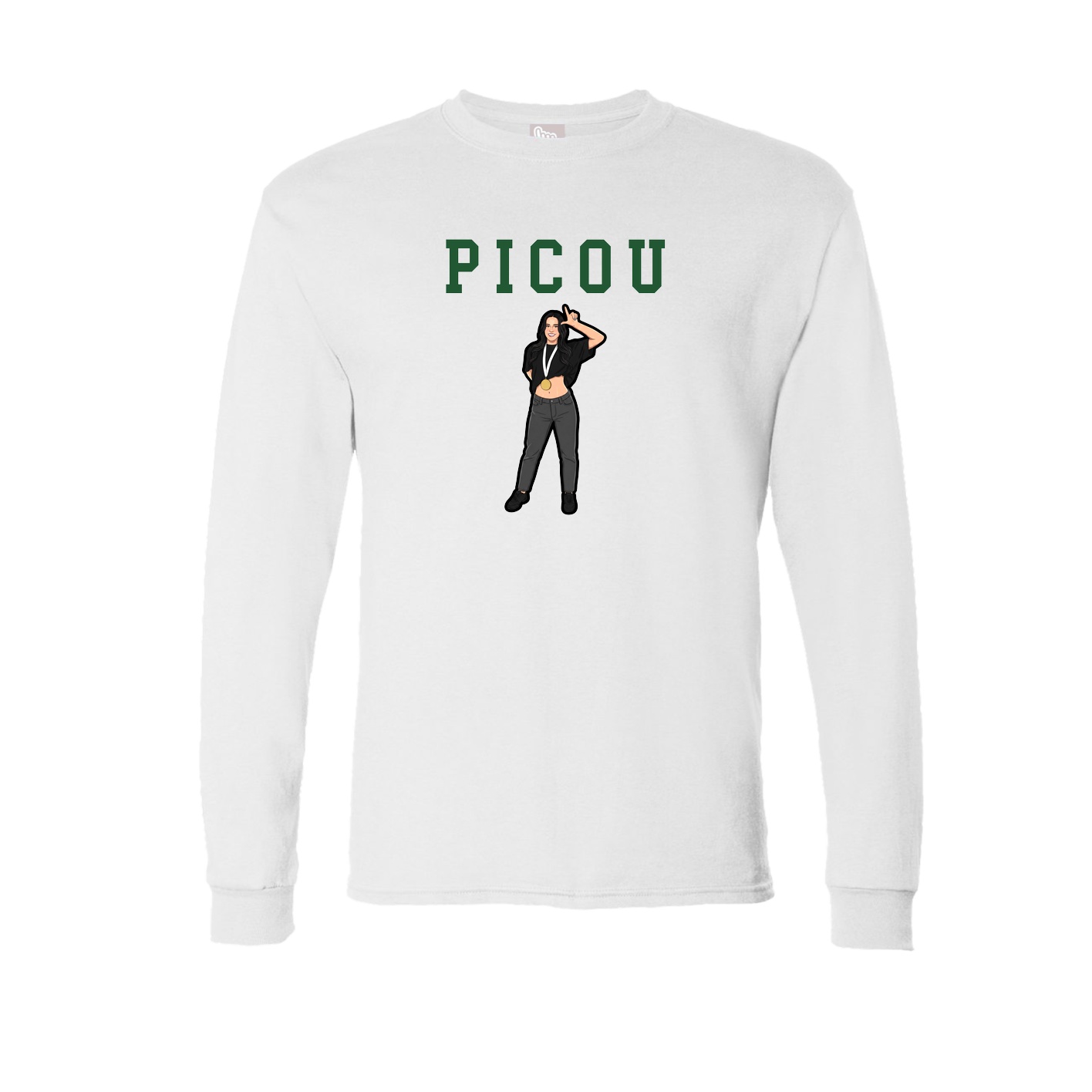 Long Sleeve Tee — Shirsey in White