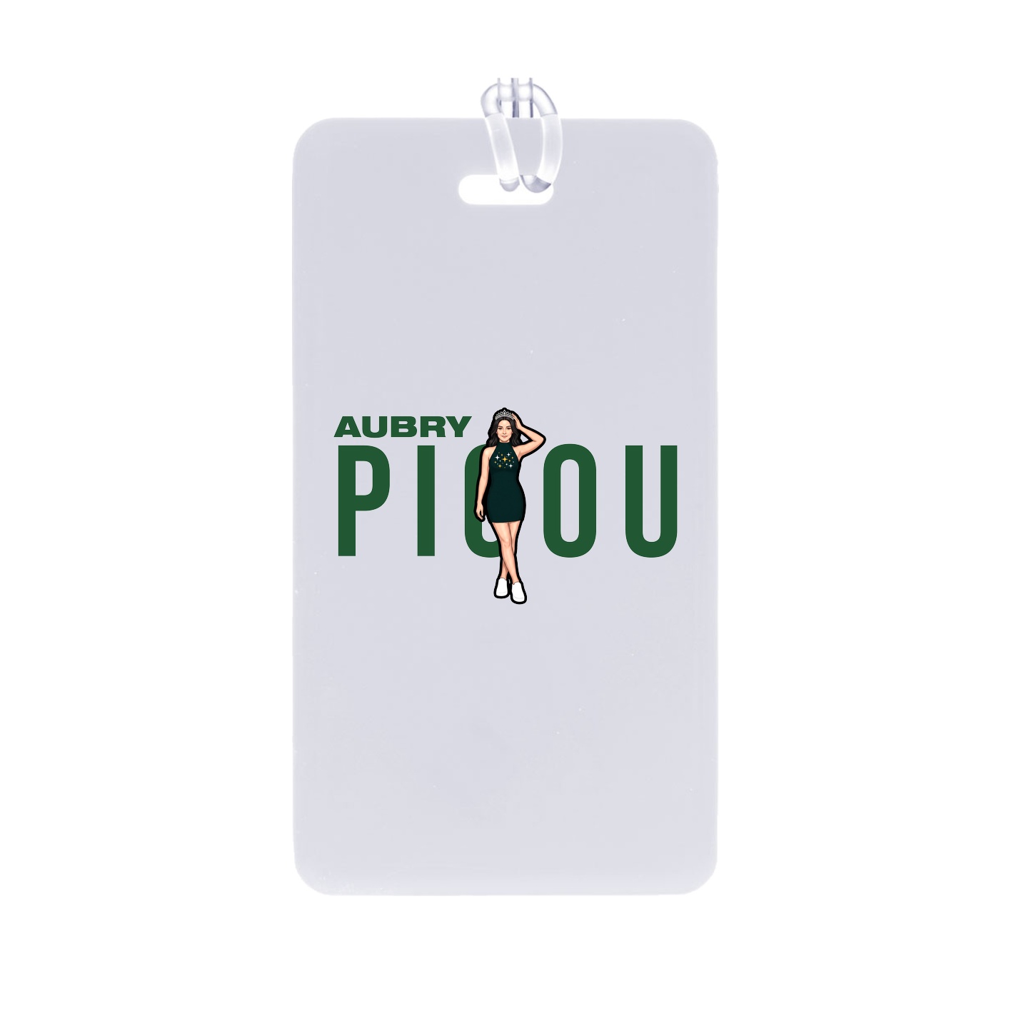 Bag Tag — Player Name in Classic
