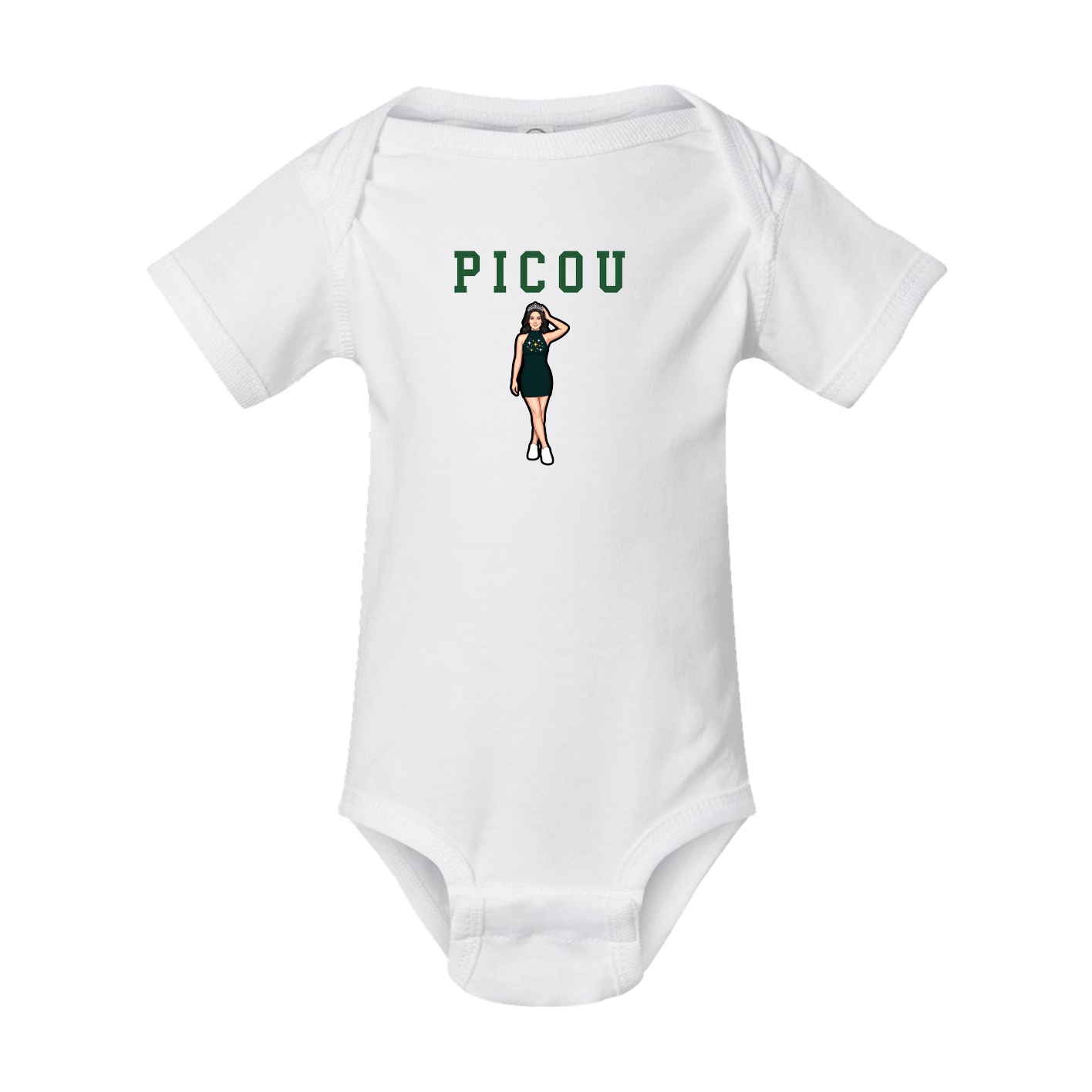 Baby Onesie — Shirsey in White