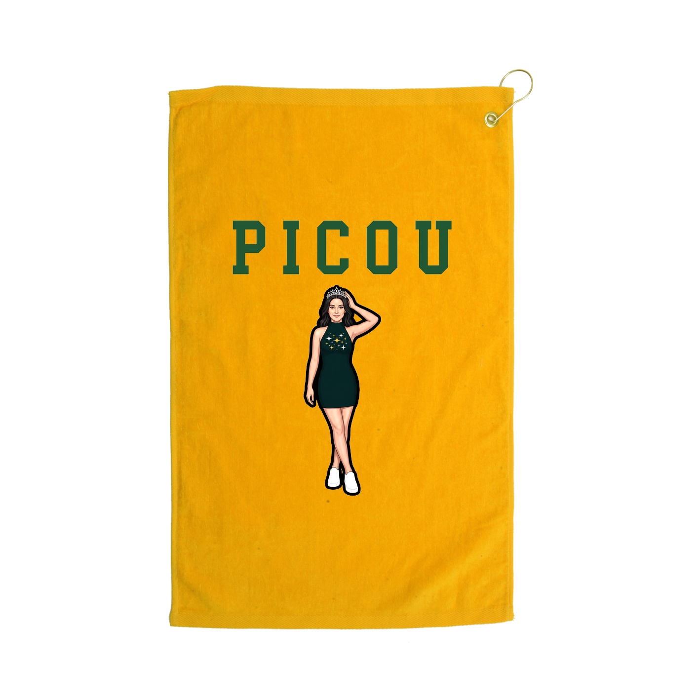 Golf Towel — Shirsey in Gold