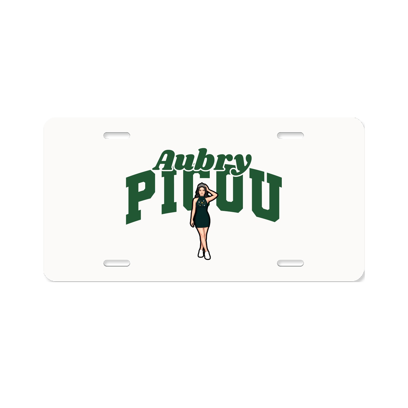 License Plate — Signature Arch in Classic